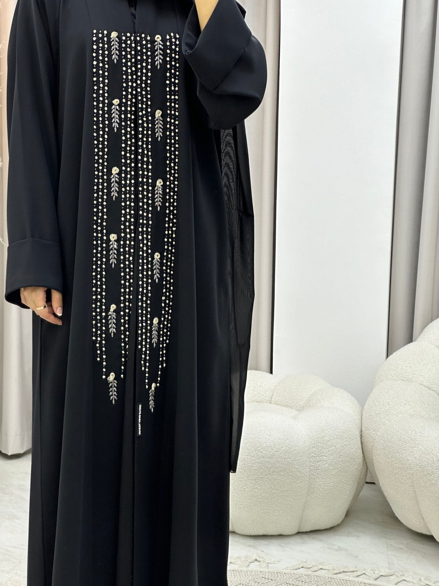 C 0323 Black Abaya