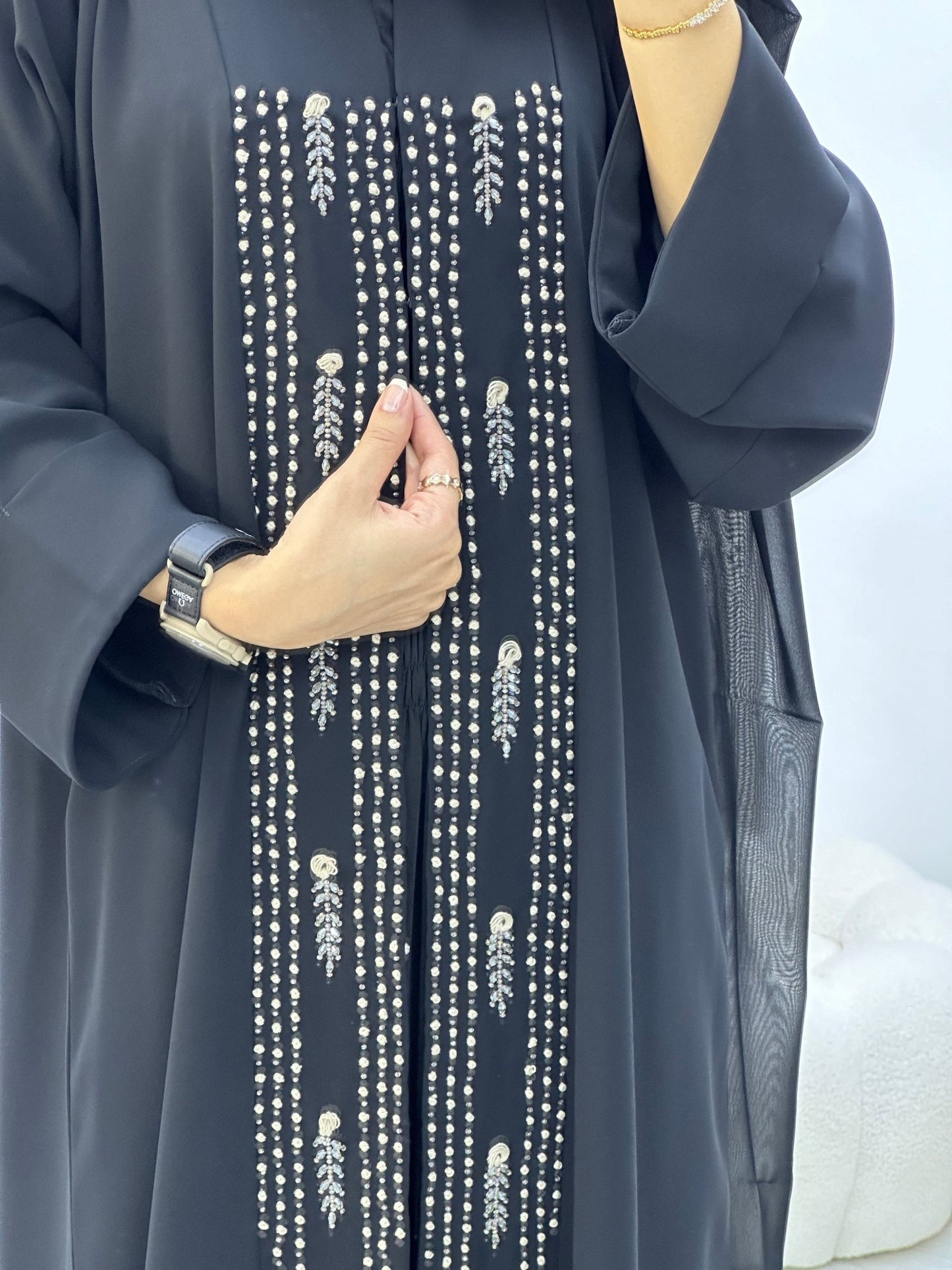 C 0323 Black Abaya