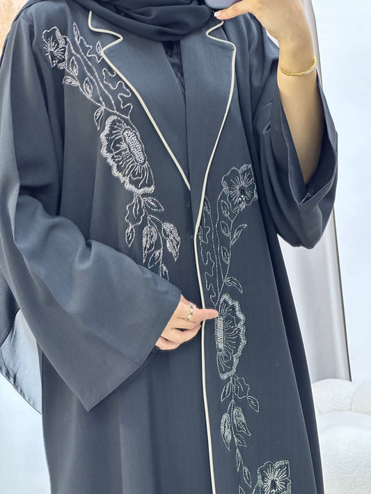 C 0324 Black Abaya