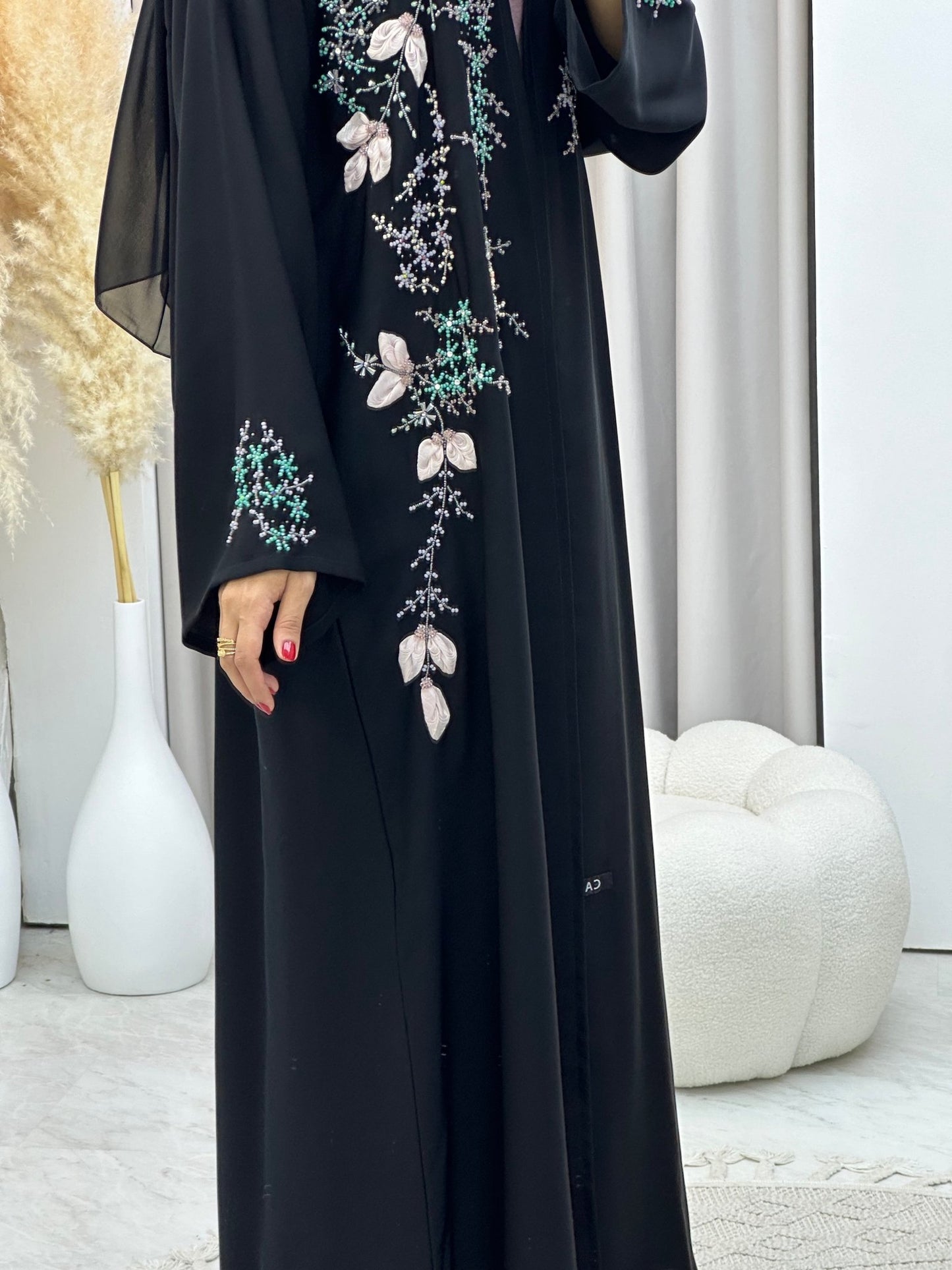 C 0326 Black Abaya