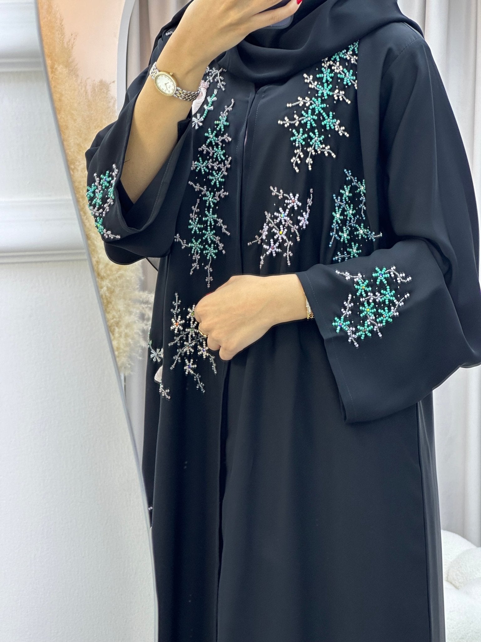 C 0326 Black Abaya