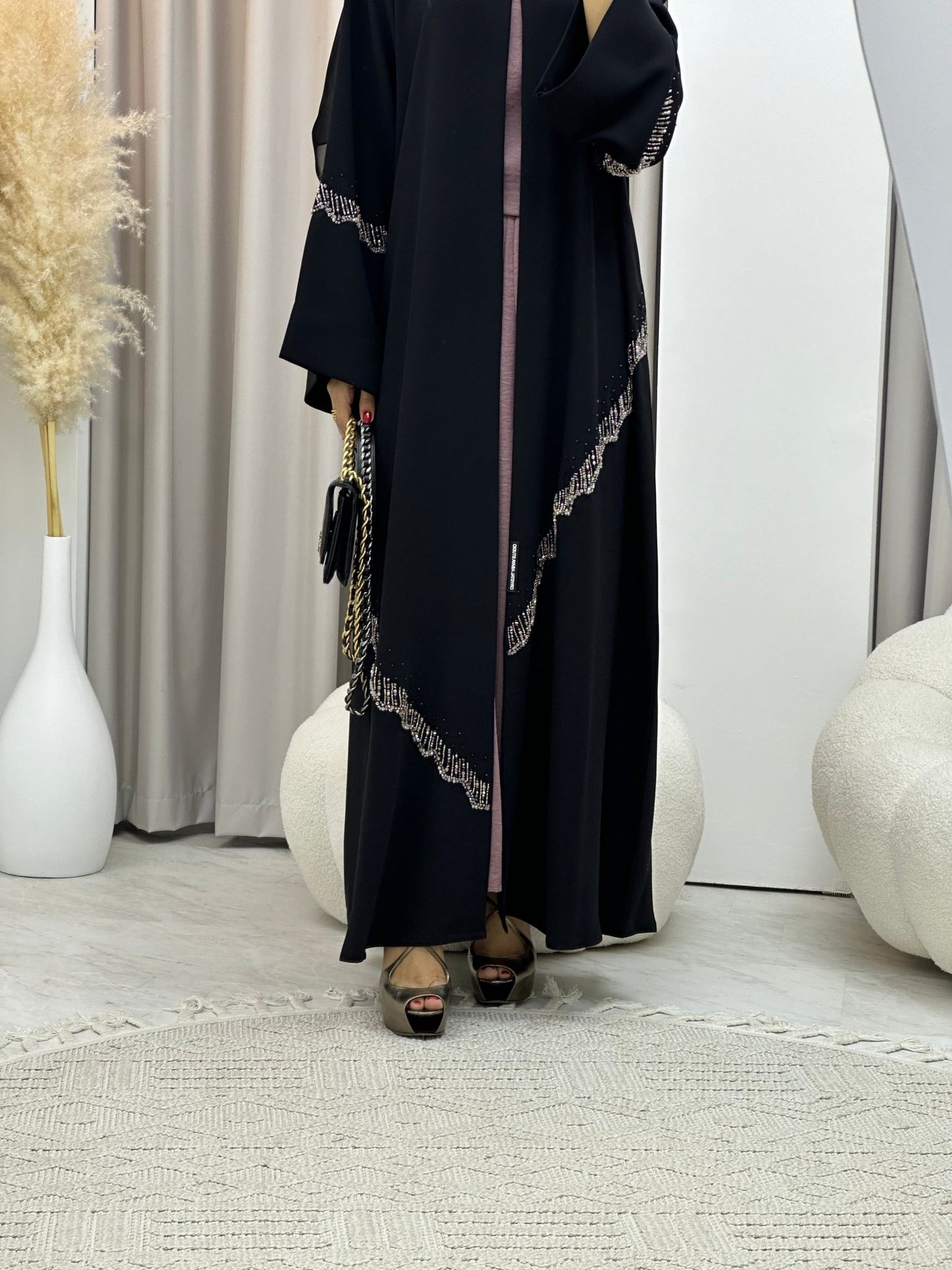 C 0327 Black Abaya