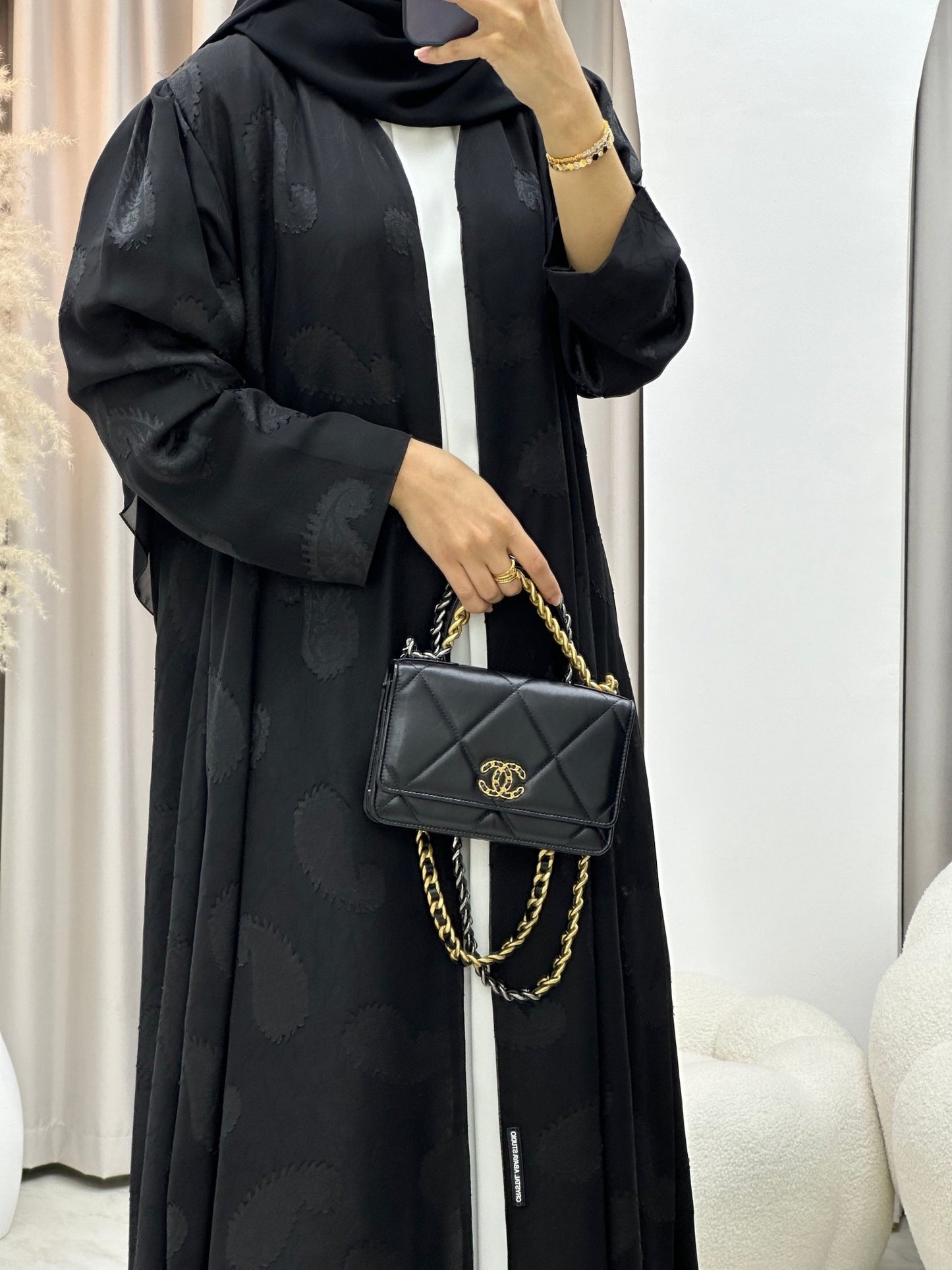 C 0330 Black Abaya