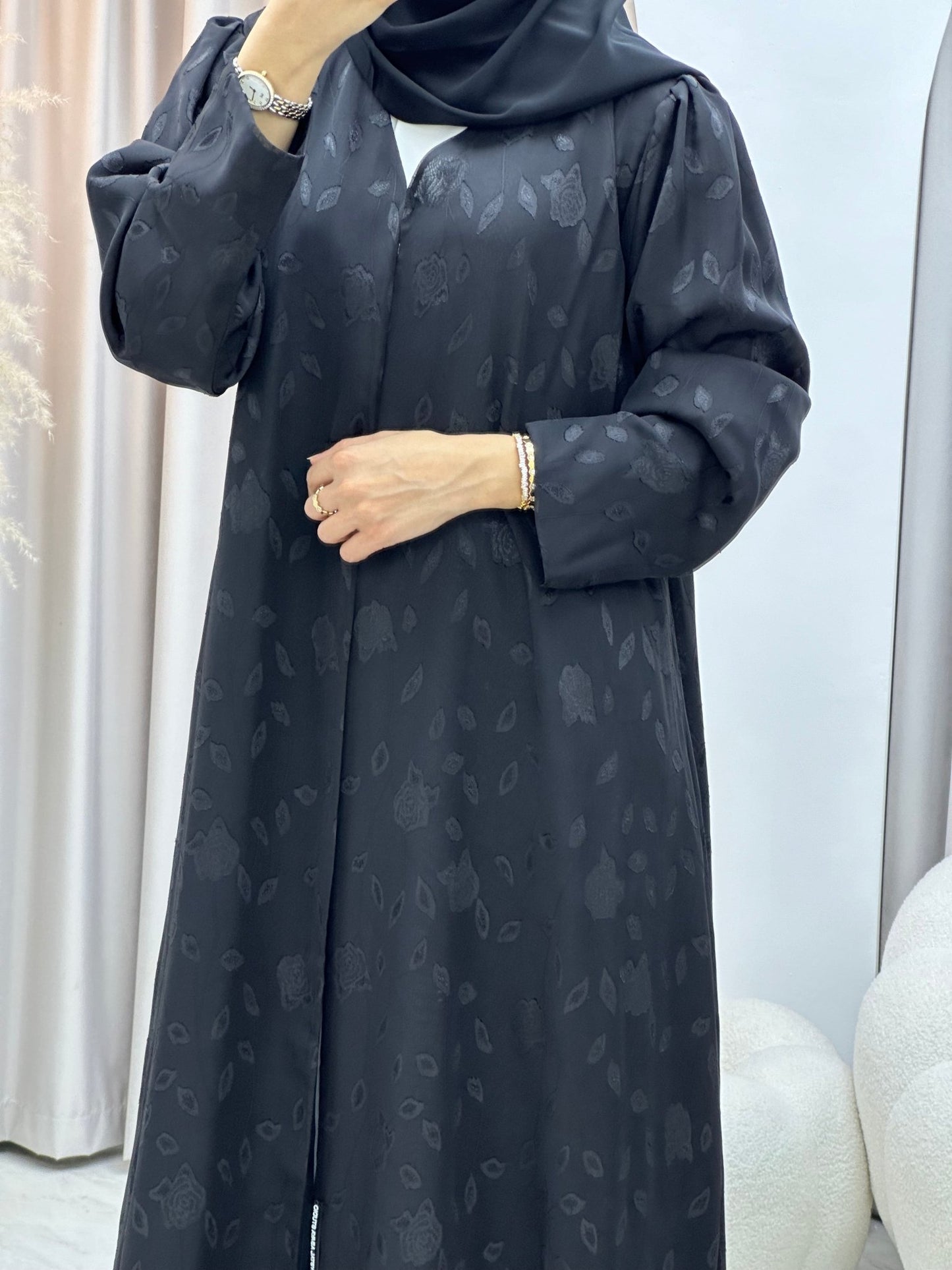 C 0331 Black Abaya