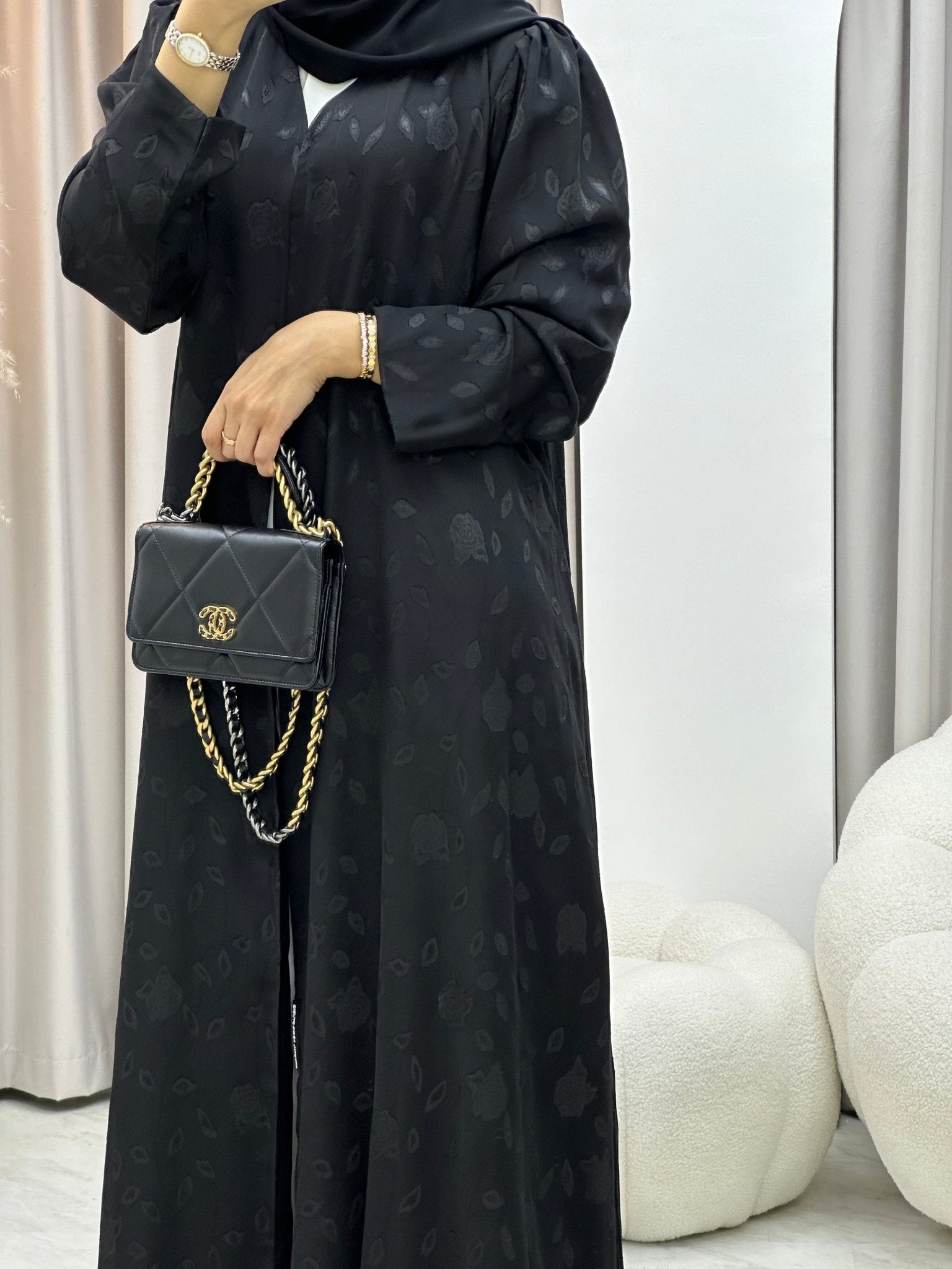 C 0331 Black Abaya