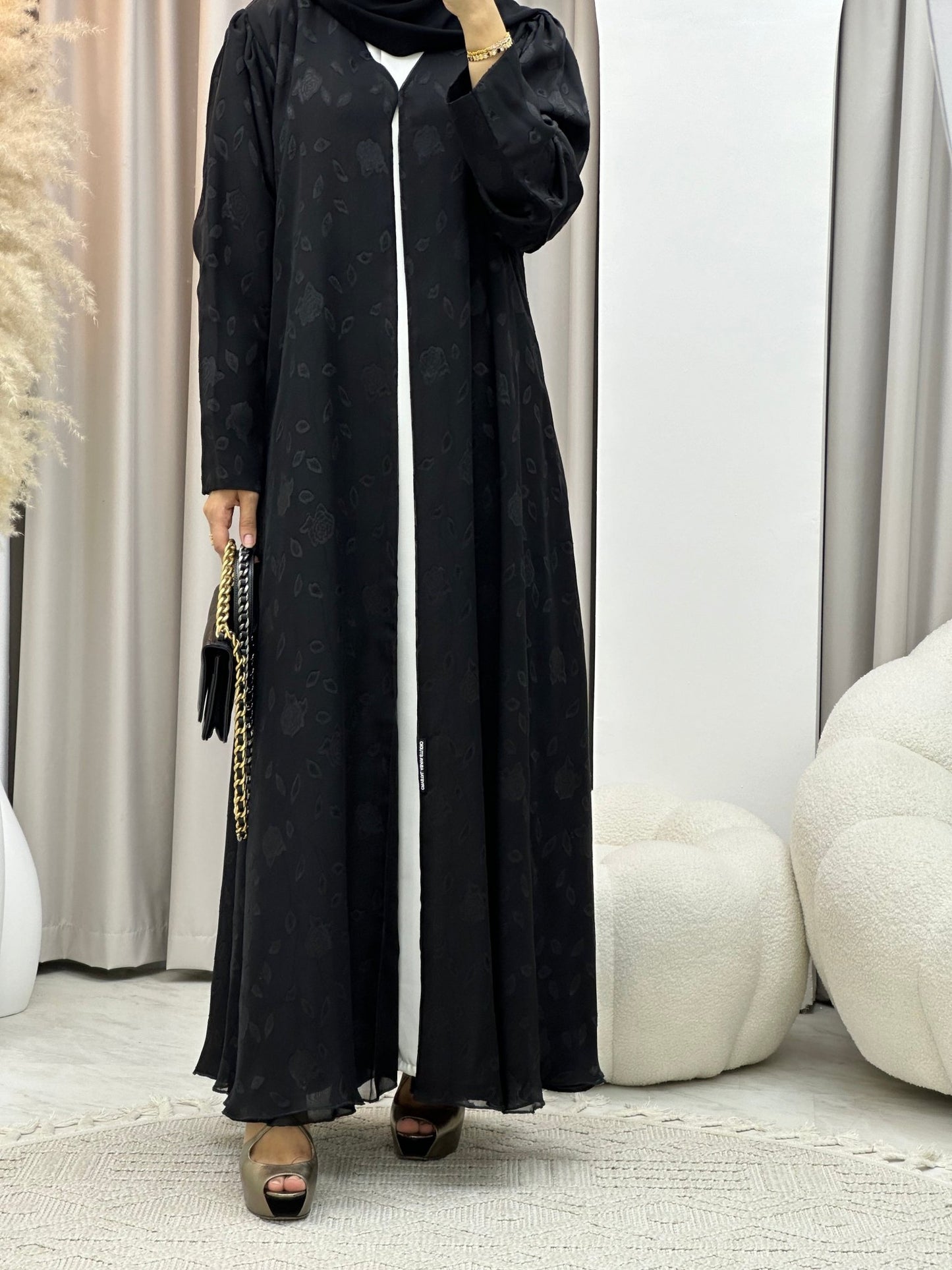 C 0331 Black Abaya