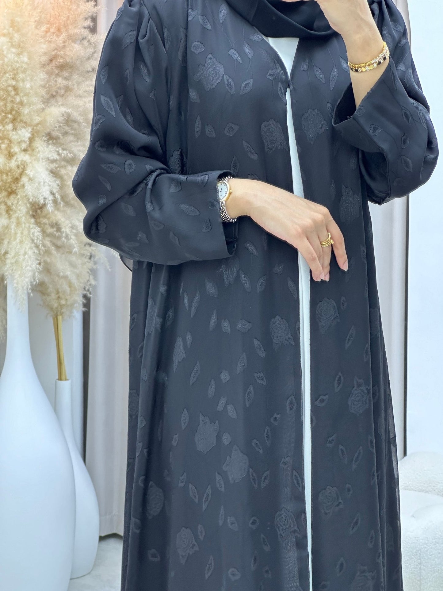 C 0331 Black Abaya