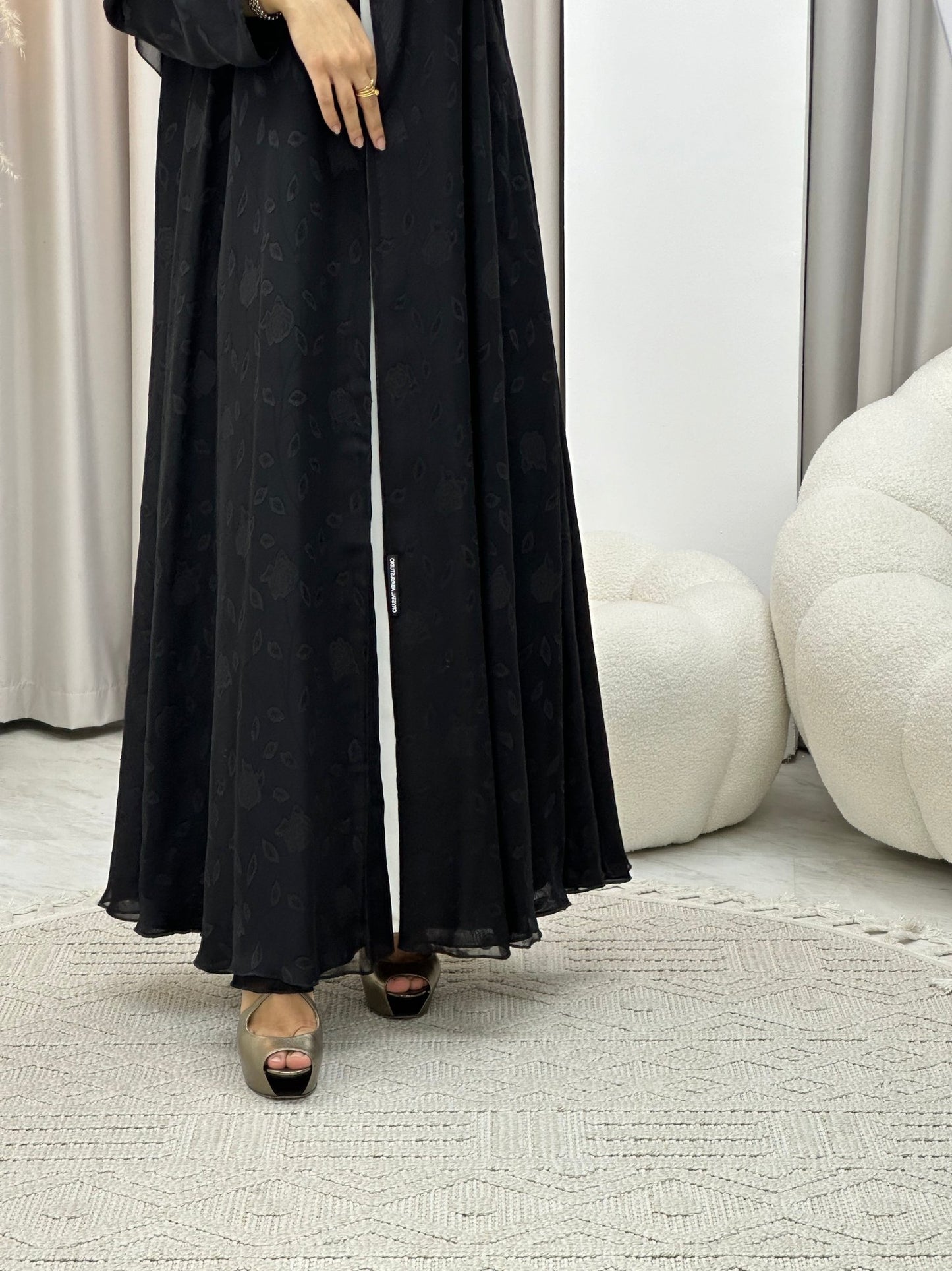 C 0331 Black Abaya