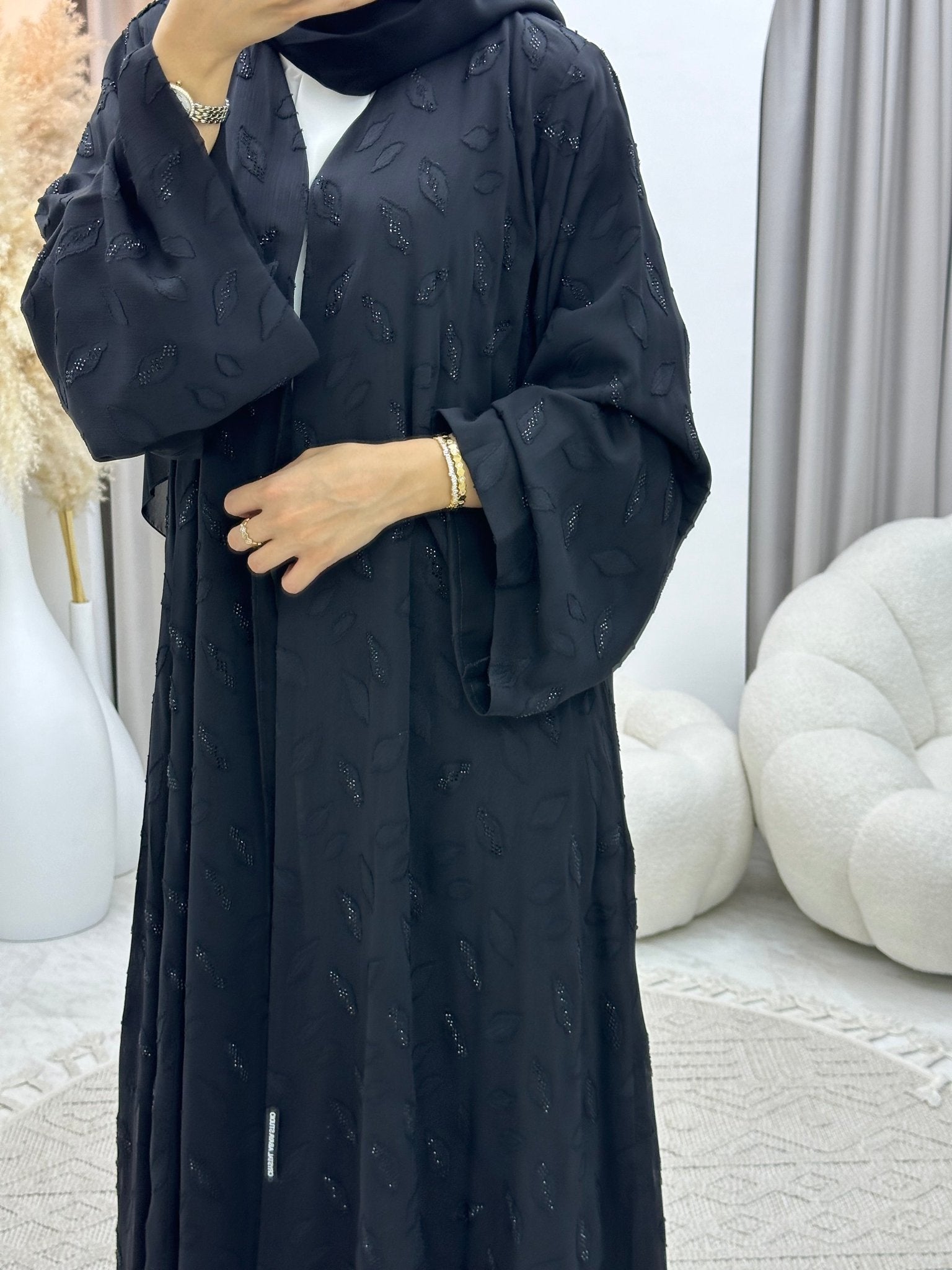 C 0333 Black Abaya