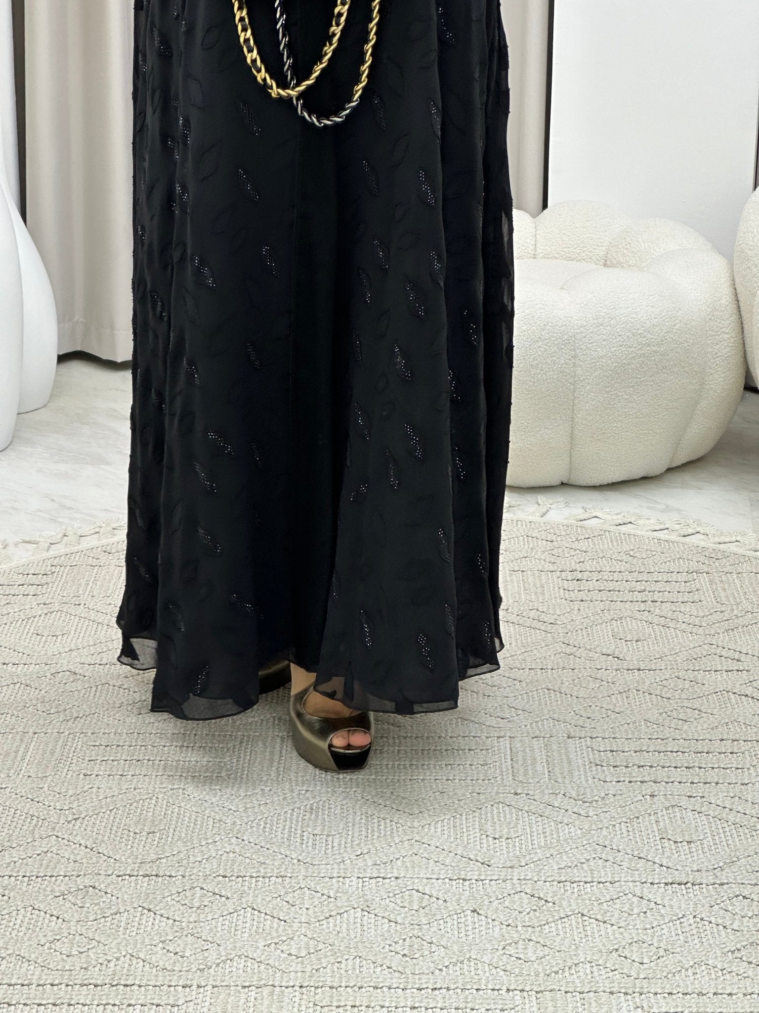 C 0333 Black Abaya