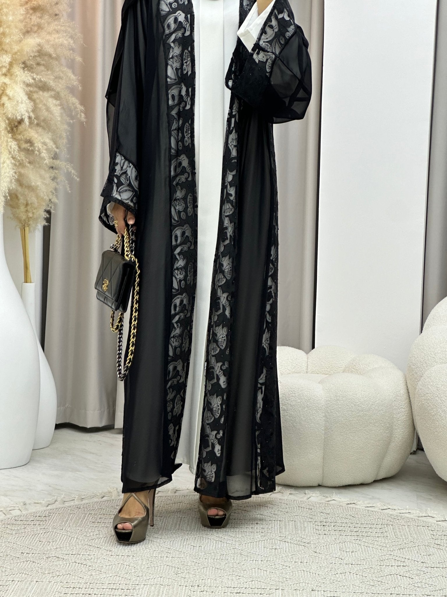 C 0334 Black Abaya