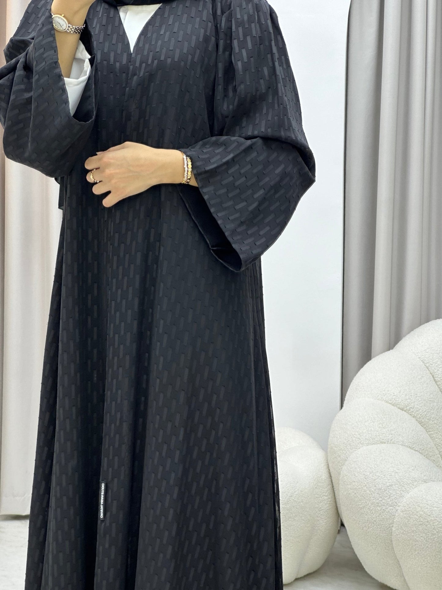 C 0335 Black Abaya