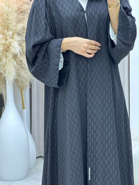 C 0335 Black Abaya - XS / 49