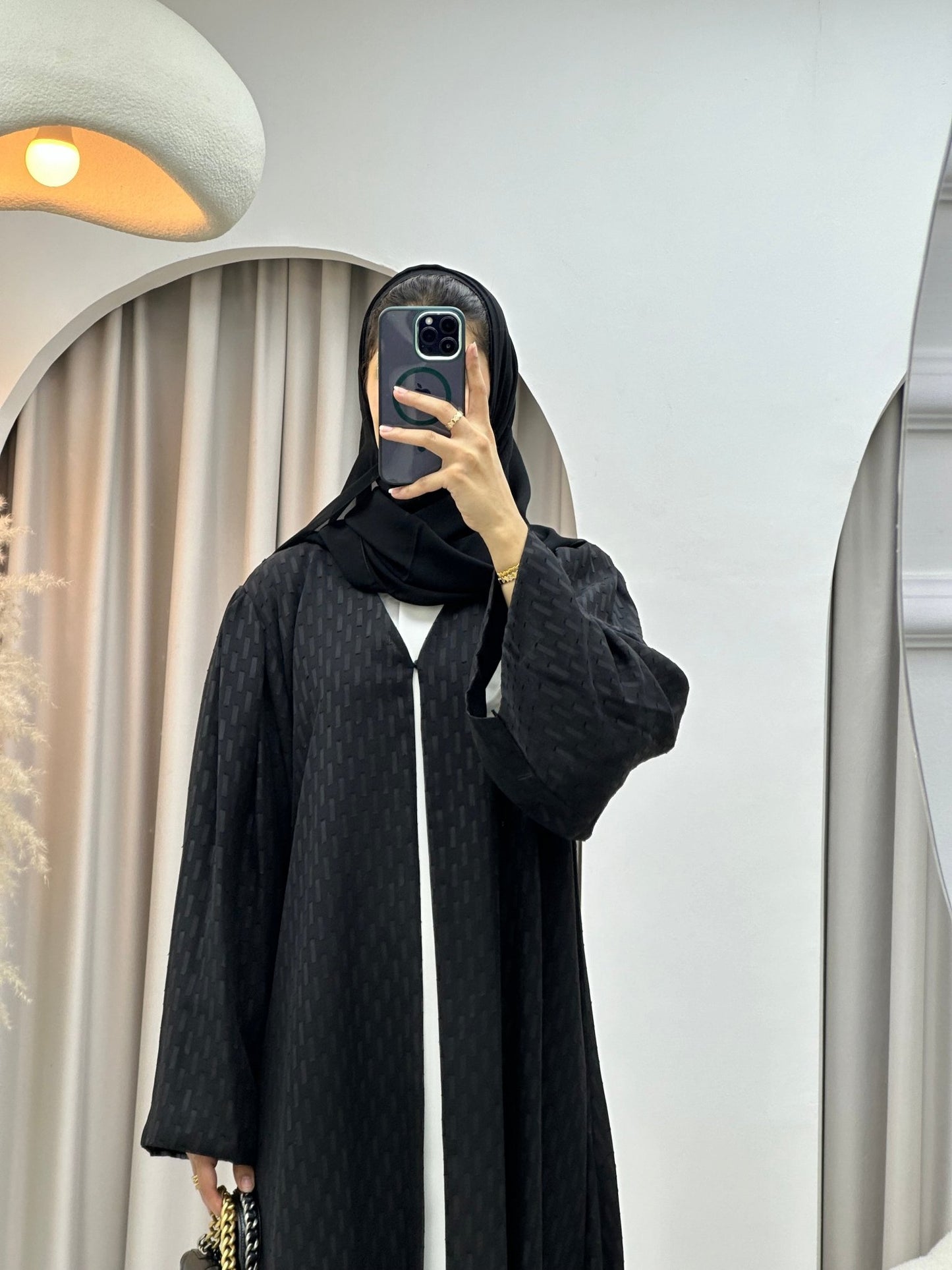 C 0335 Black Abaya