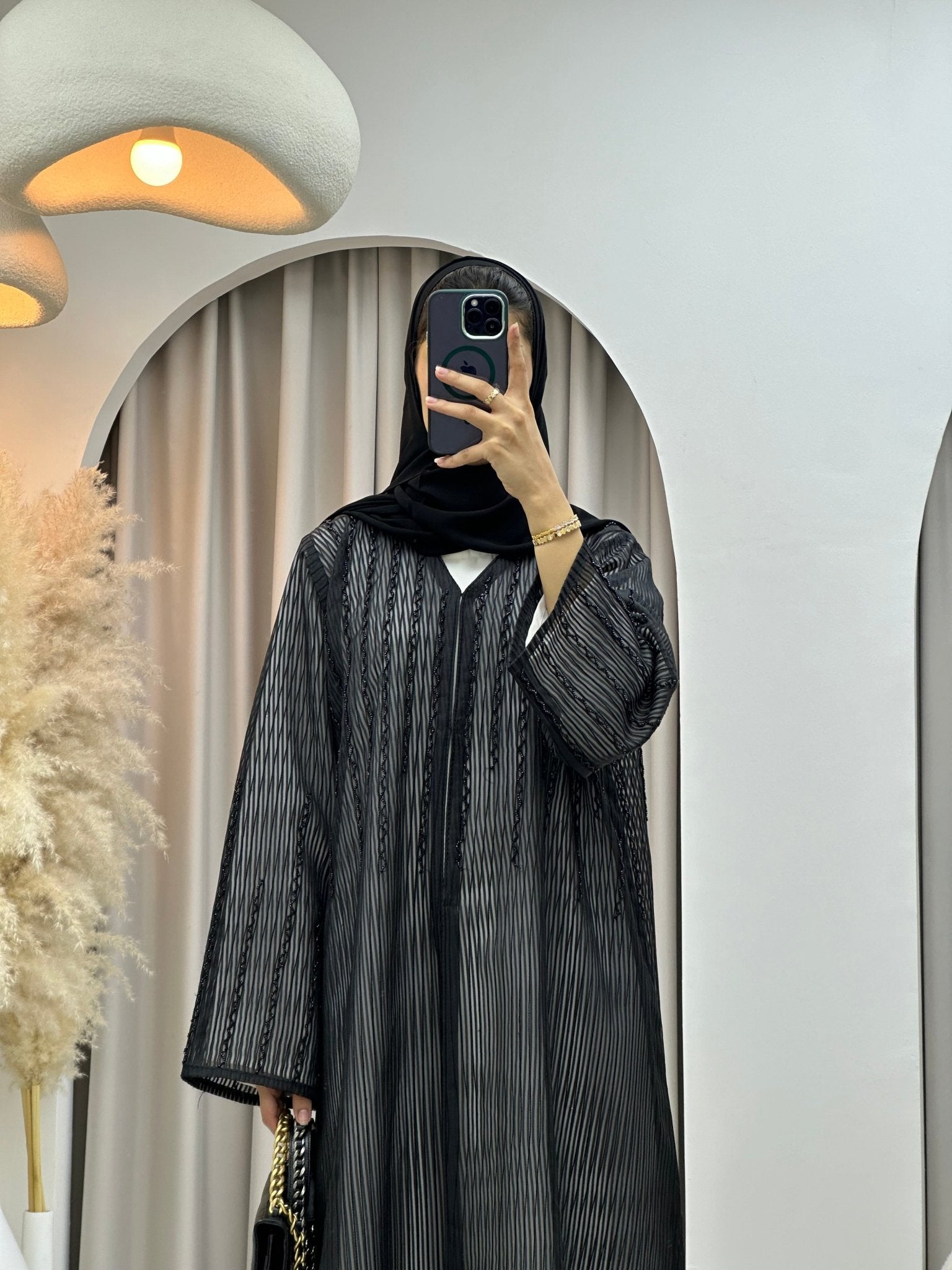 C 0338 Black Abaya