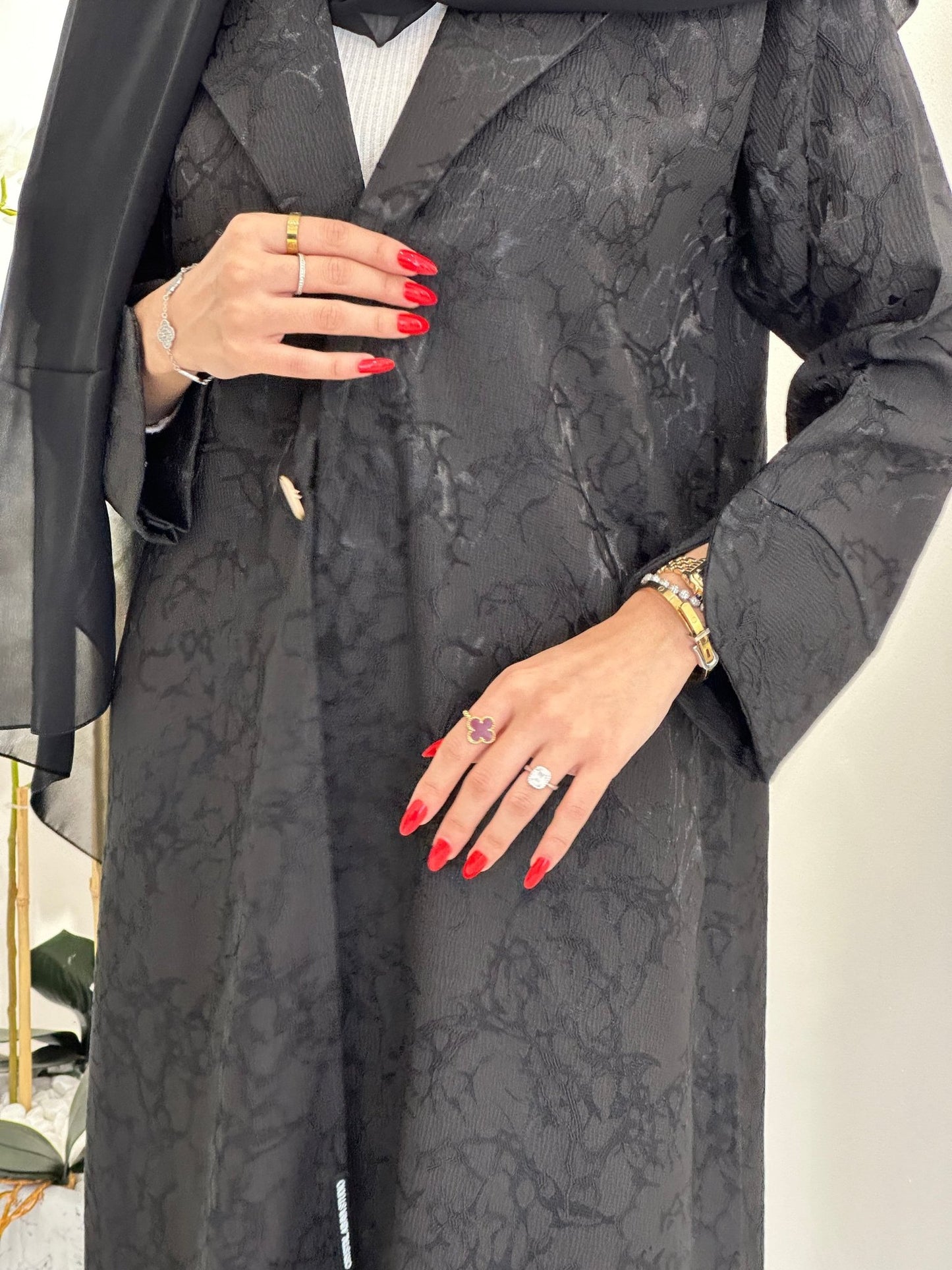 C 0339 Black Abaya