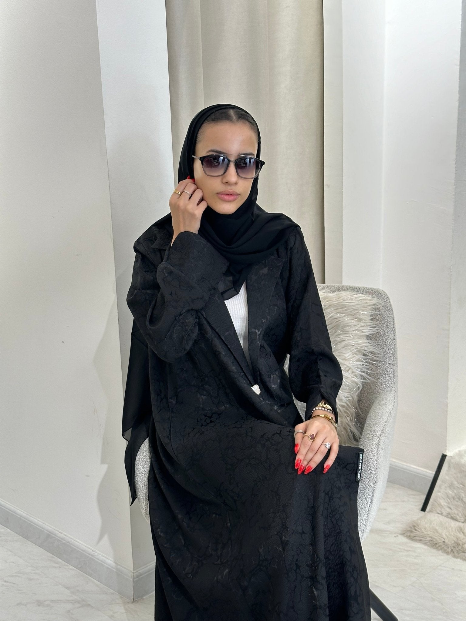 C 0339 Black Abaya