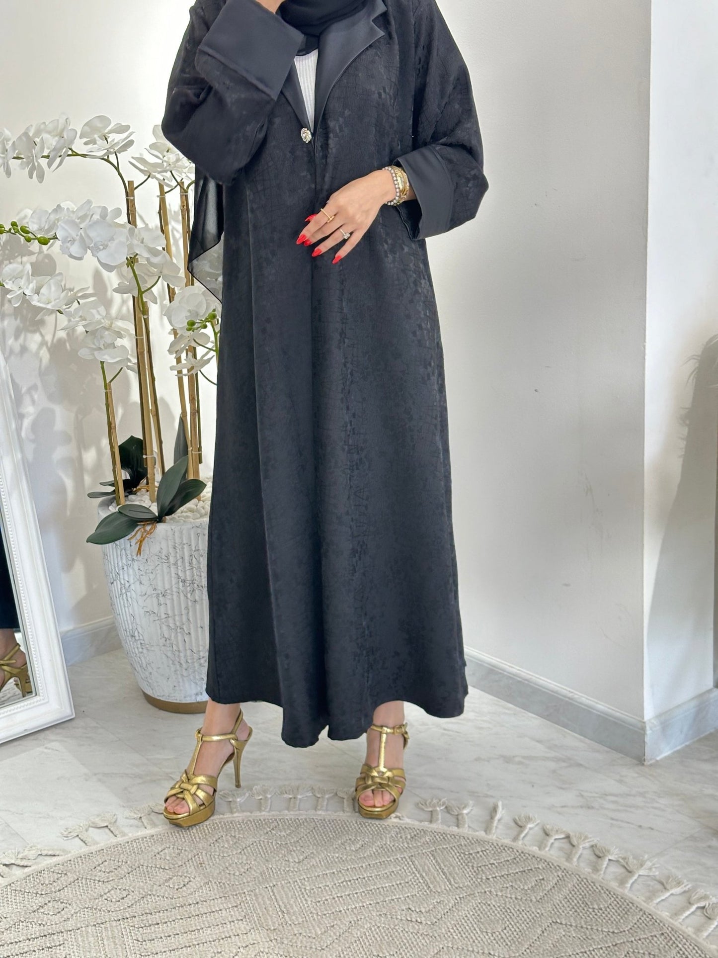 C 0340 Black Abaya