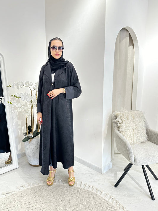 C 0340 Black Abaya