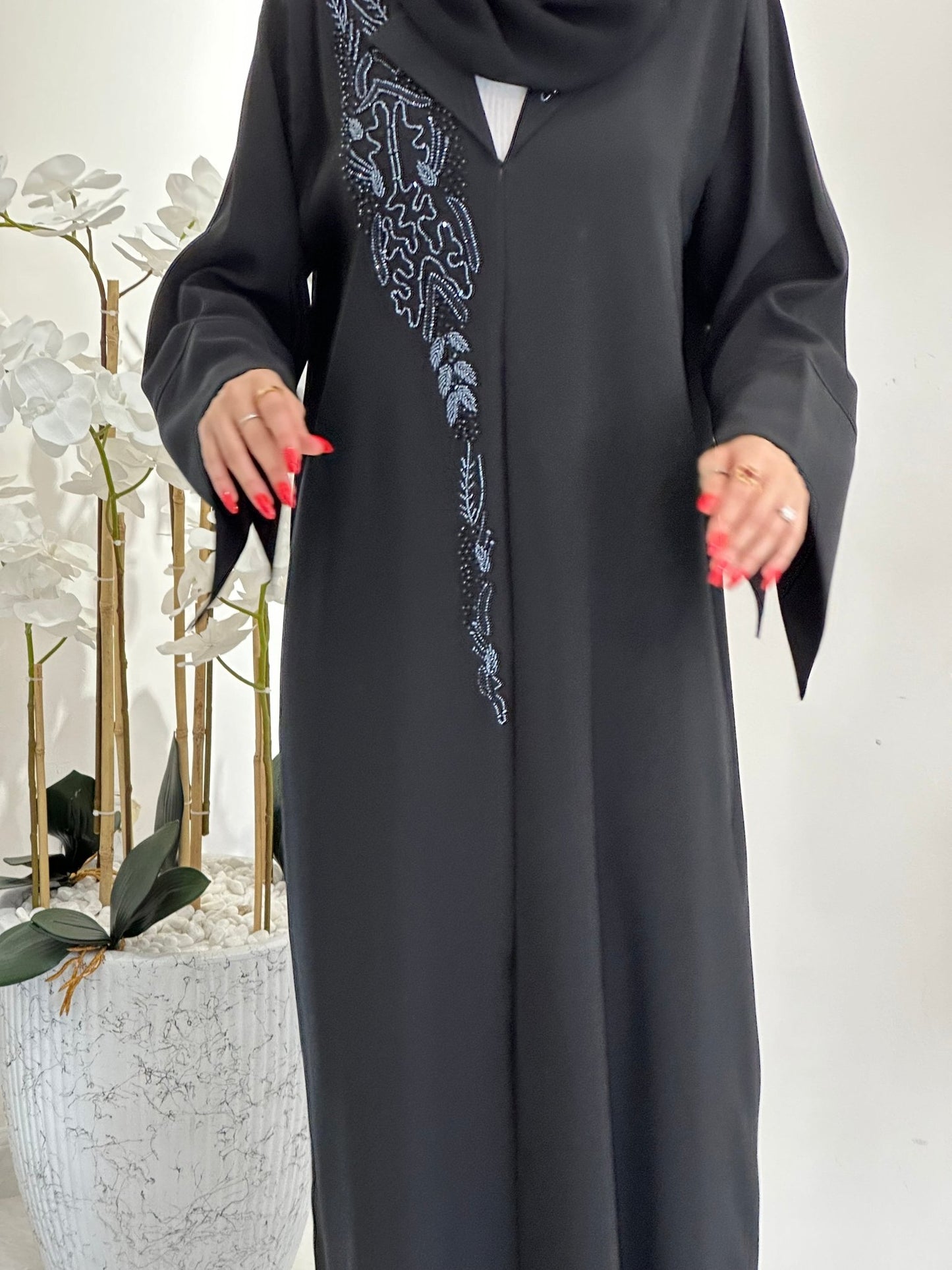 C 0341 Black Abaya