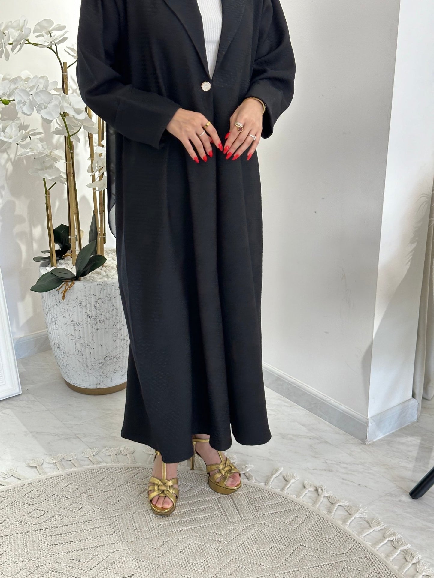 C 0342 Black Abaya