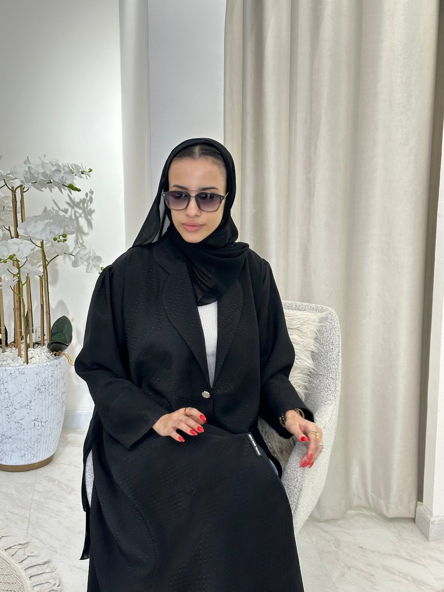 C 0342 Black Abaya