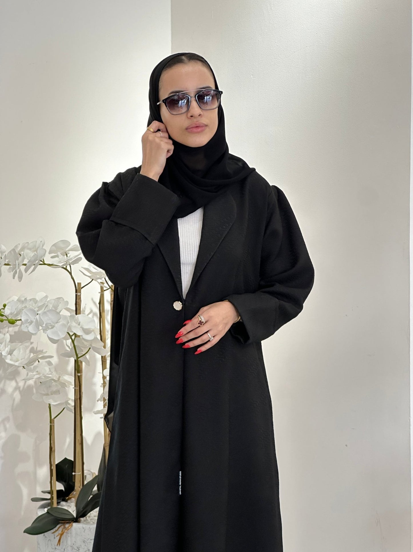 C 0342 Black Abaya