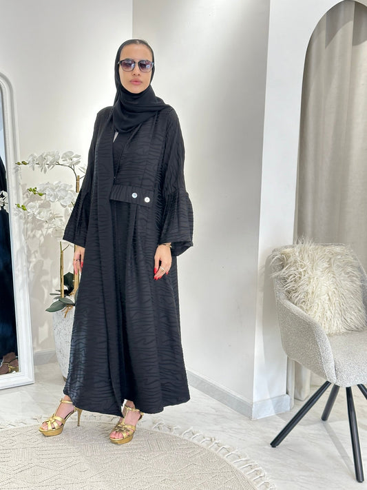 C 0343 Black Abaya