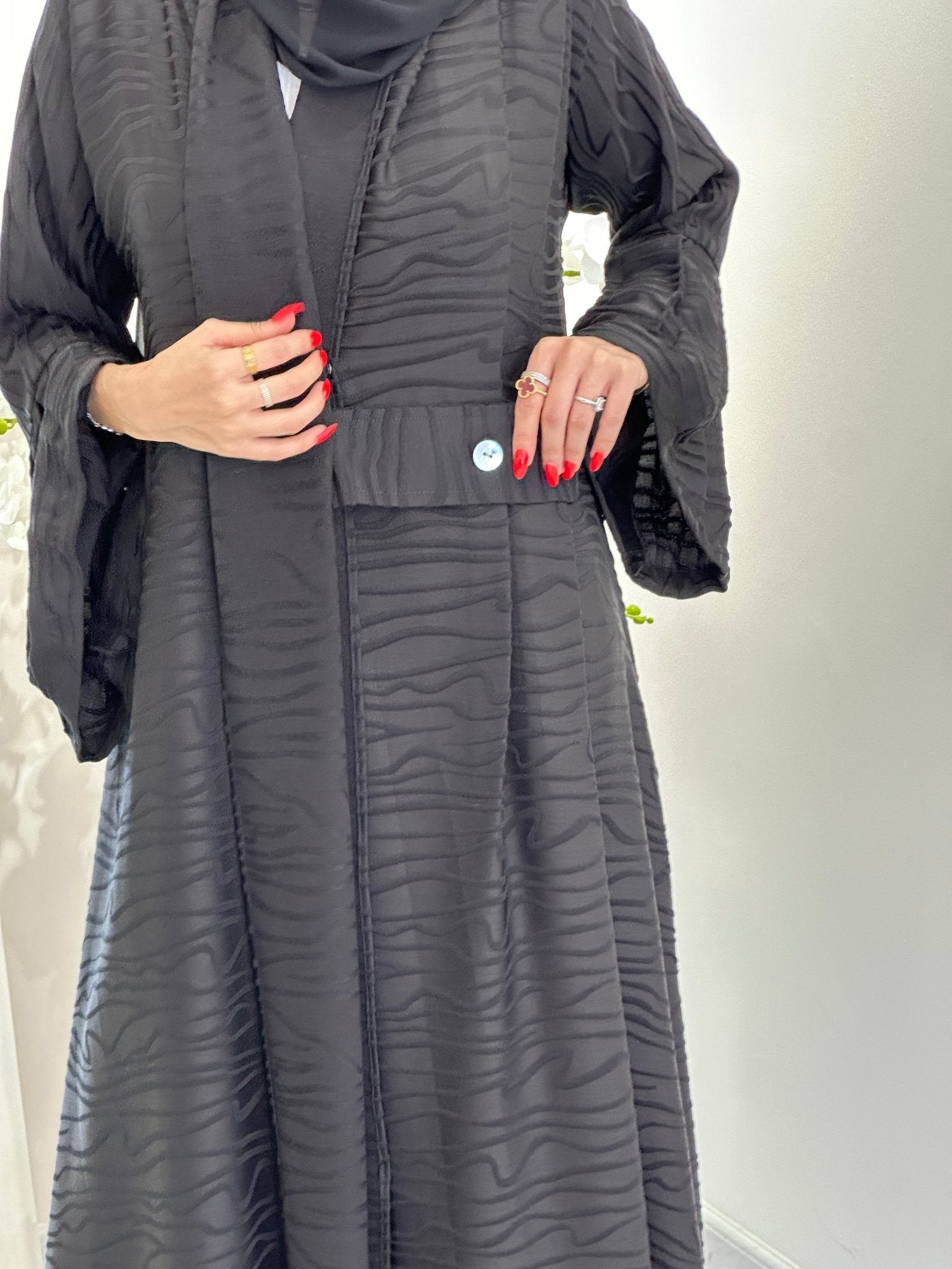 C 0343 Black Abaya