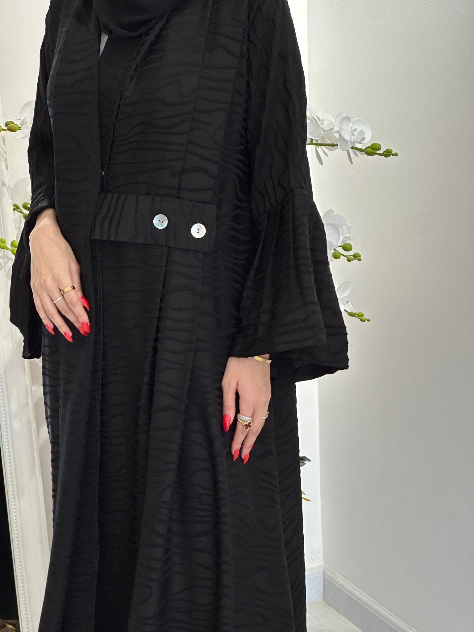 C 0343 Black Abaya