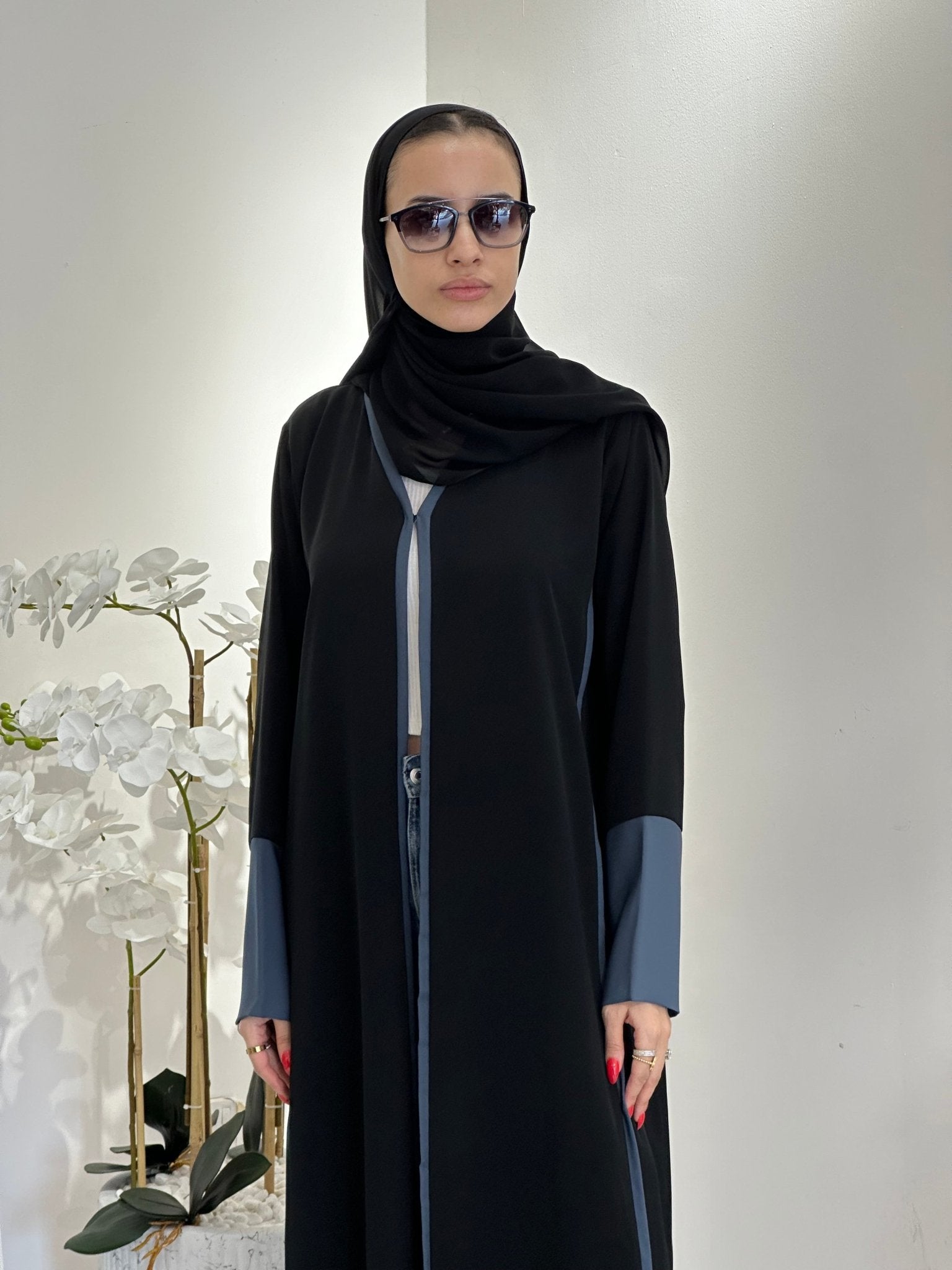 C 0344 Black Abaya