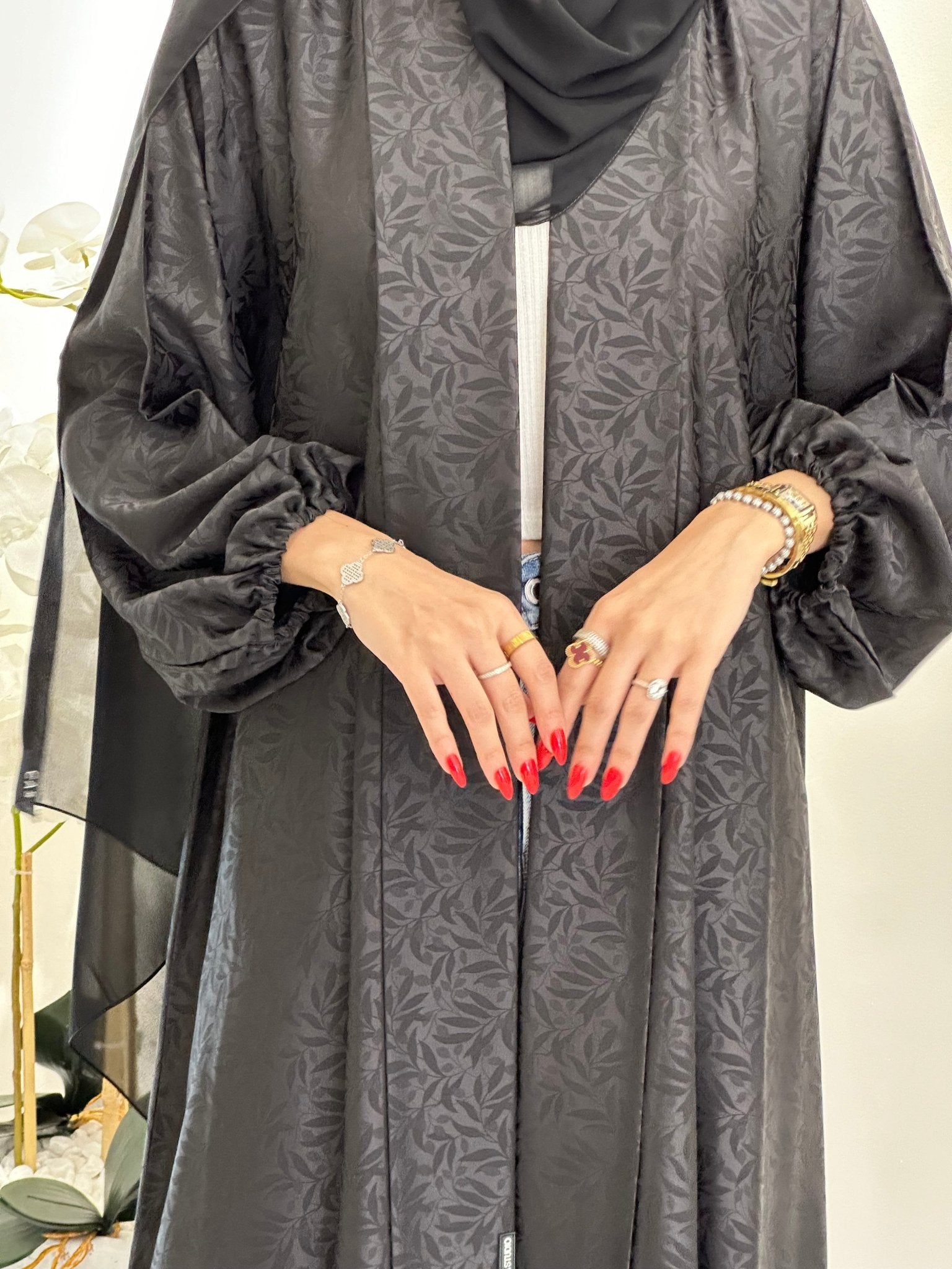 C 0346 Black Abaya