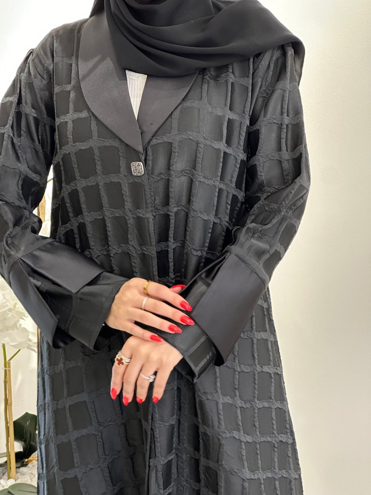 C 0347 Black Abaya