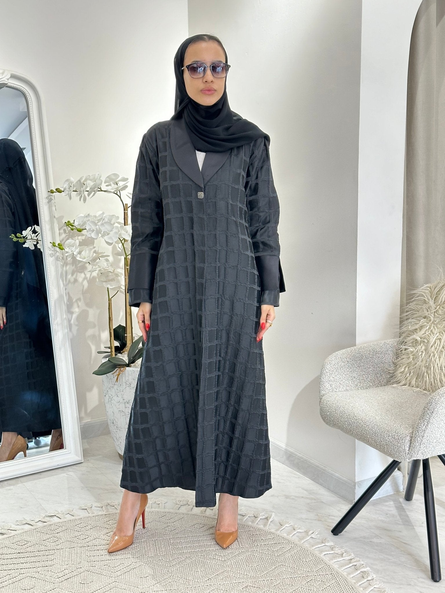 C 0347 Black Abaya