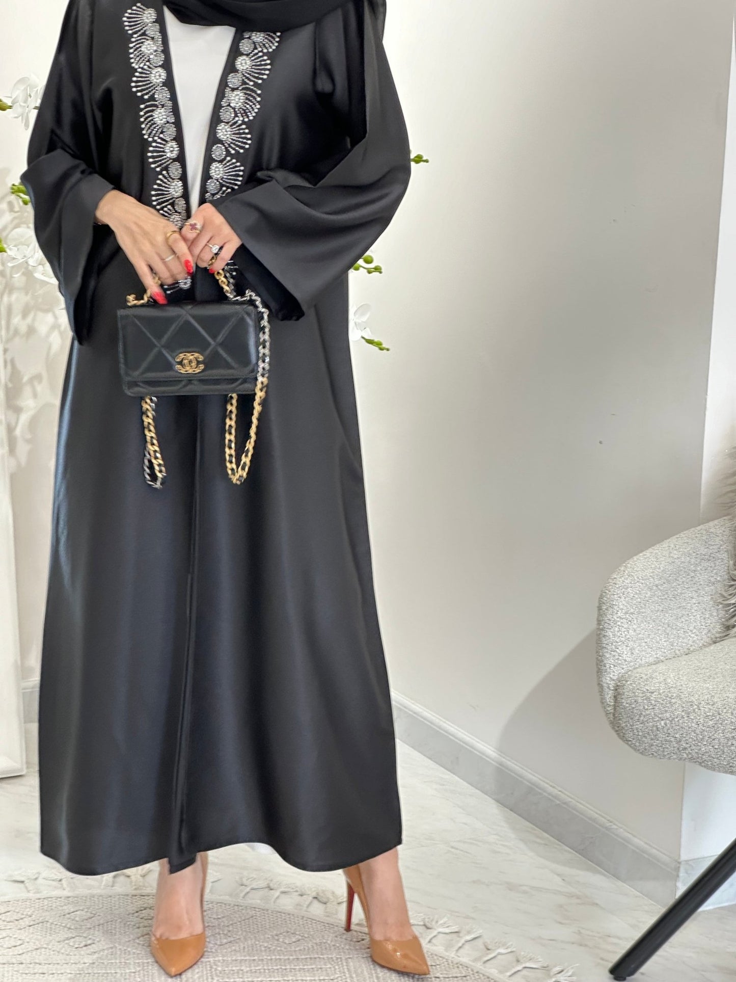 C 0348 Black Abaya