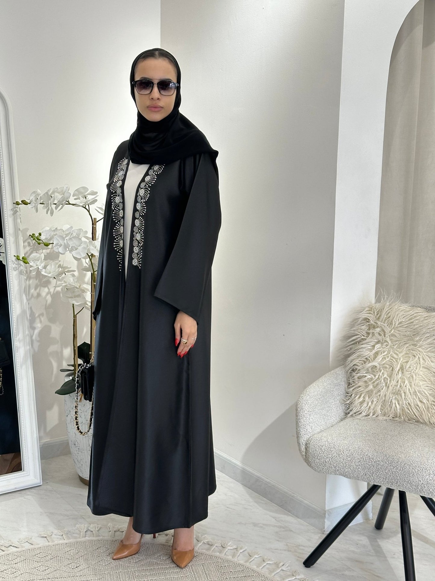 C 0348 Black Abaya