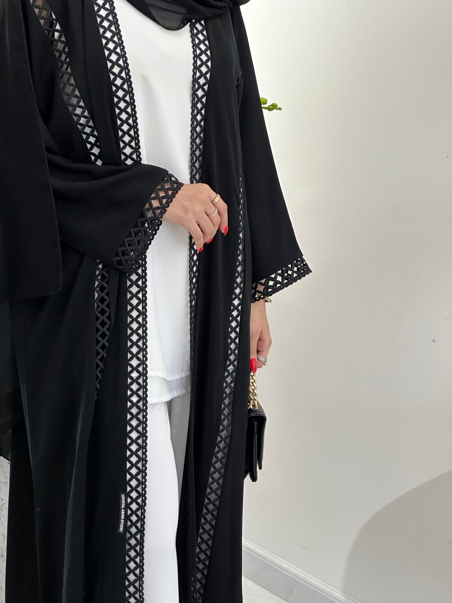 C 0349 Black Abaya