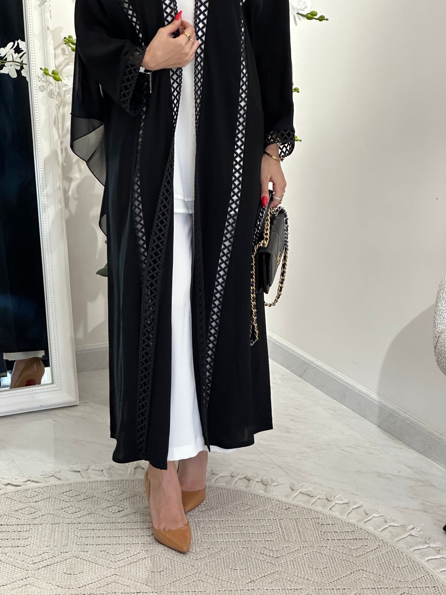 C 0349 Black Abaya