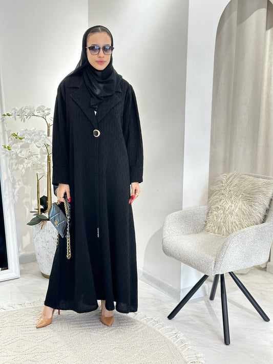 C 0350 Black Abaya