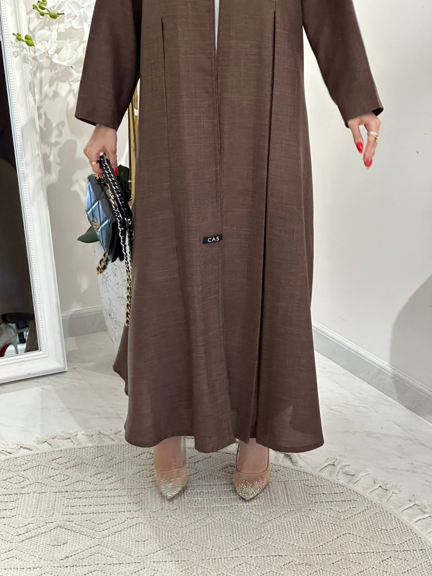 C 0356 Brown Abaya