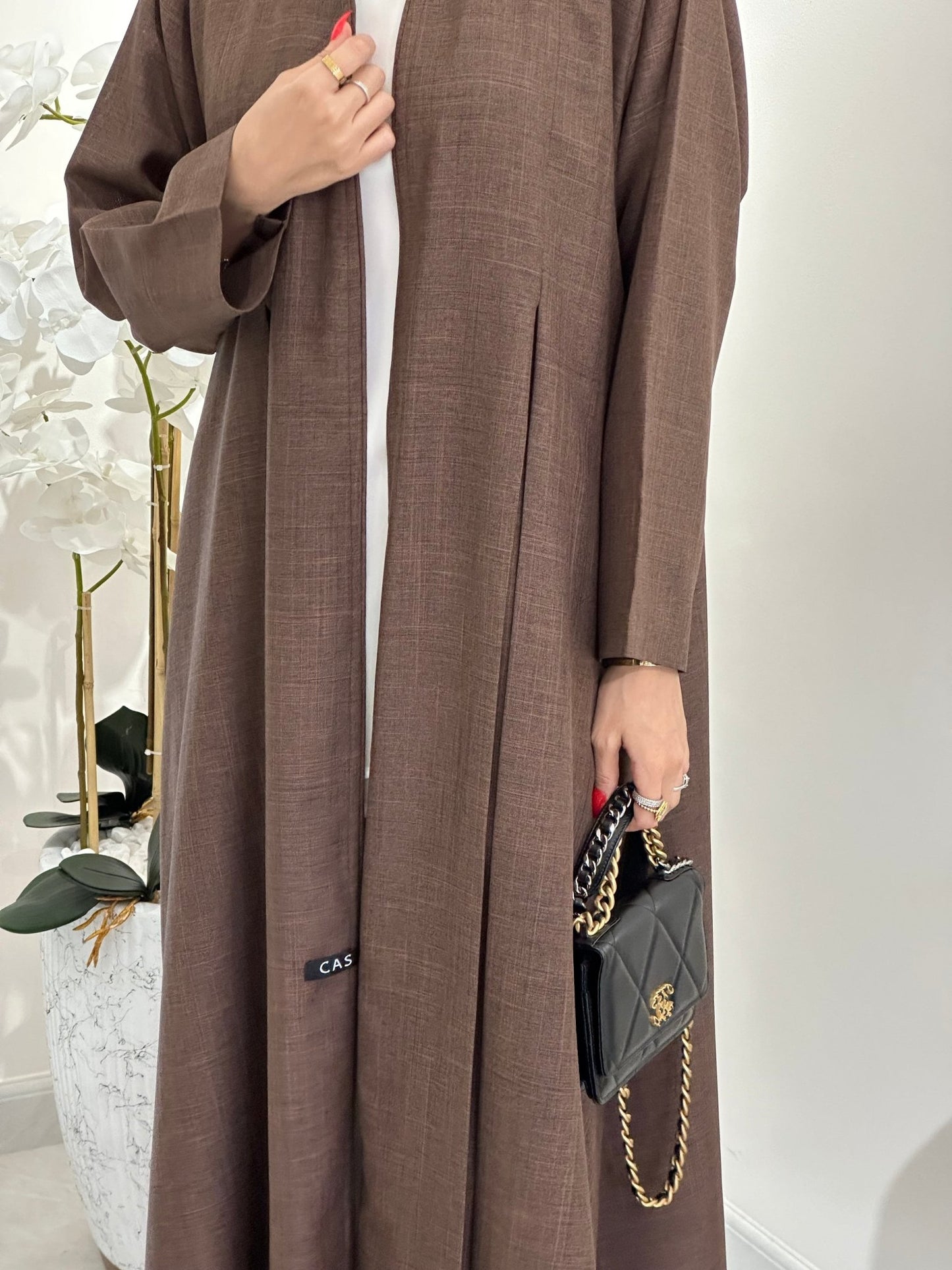 C 0356 Brown Abaya