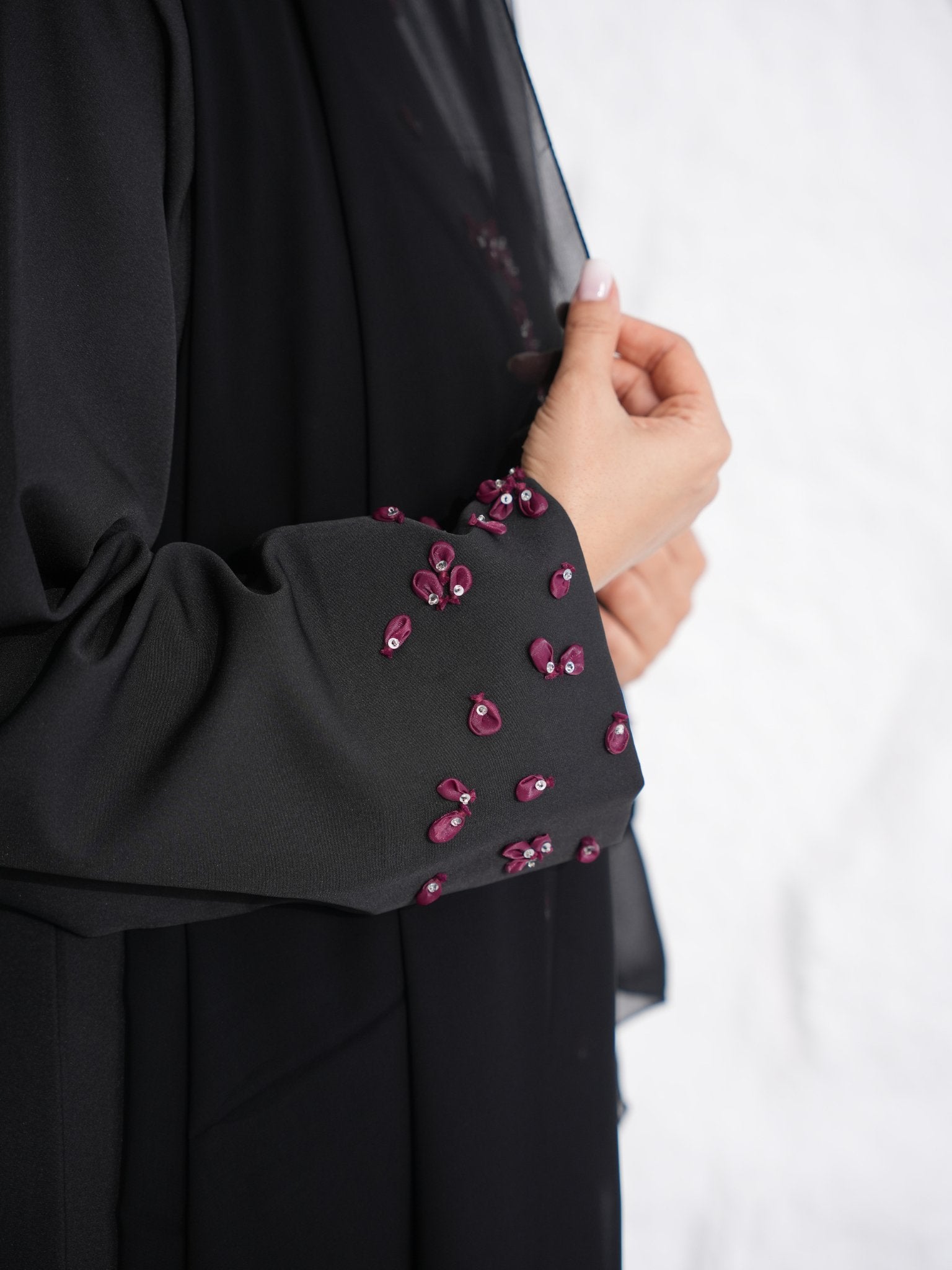 C 0374 Black Abaya