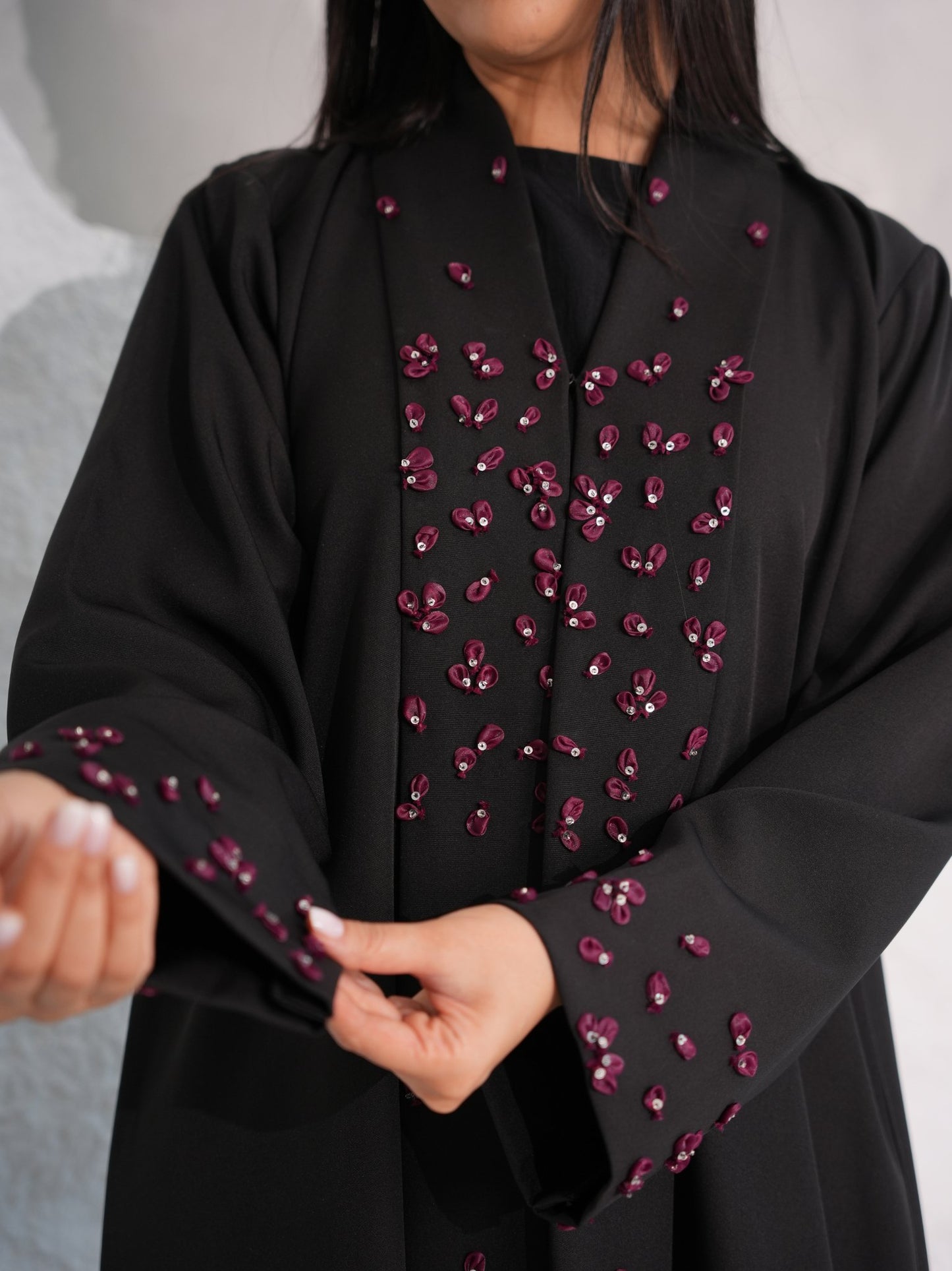 C 0374 Black Abaya