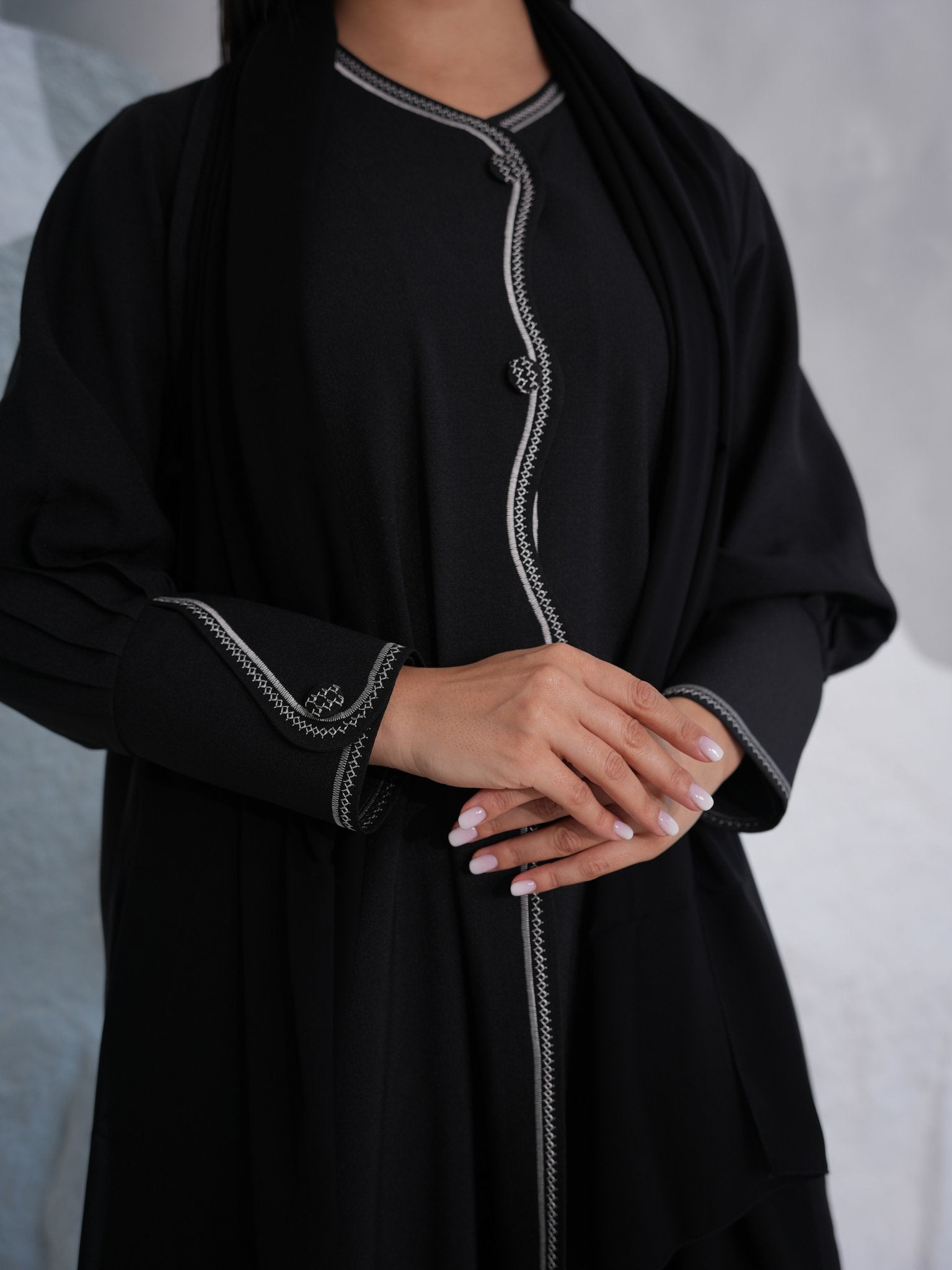 C 0375 Black Abaya