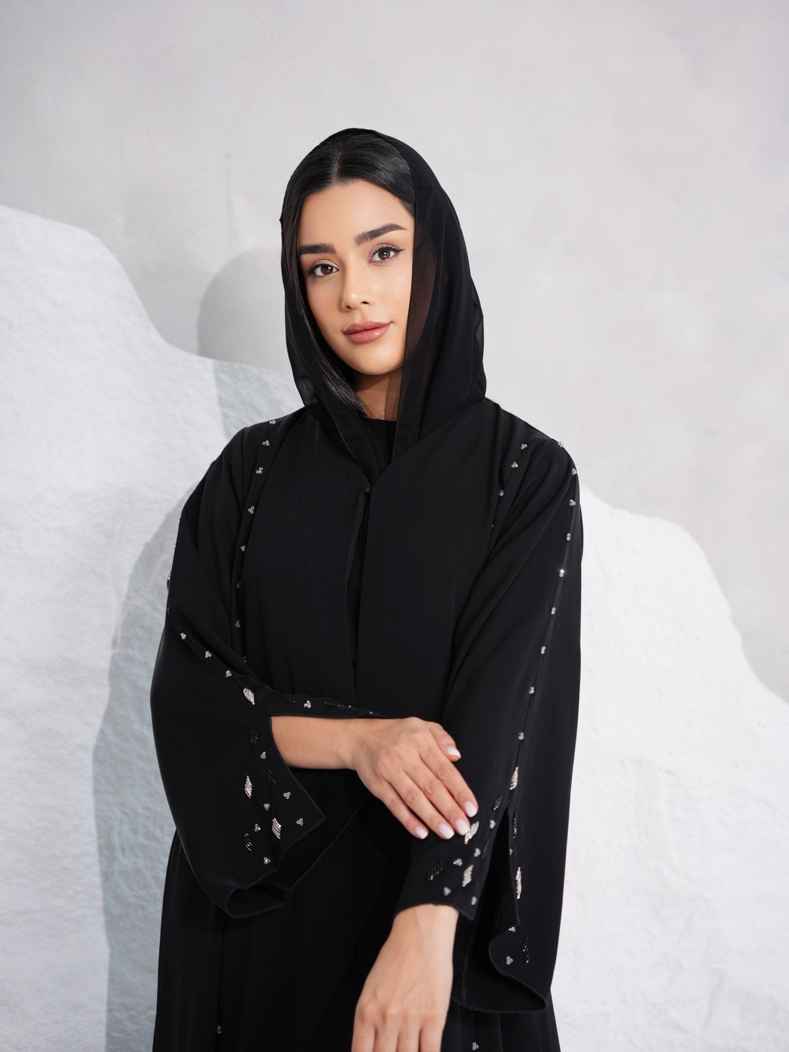 C 0376 Black Abaya