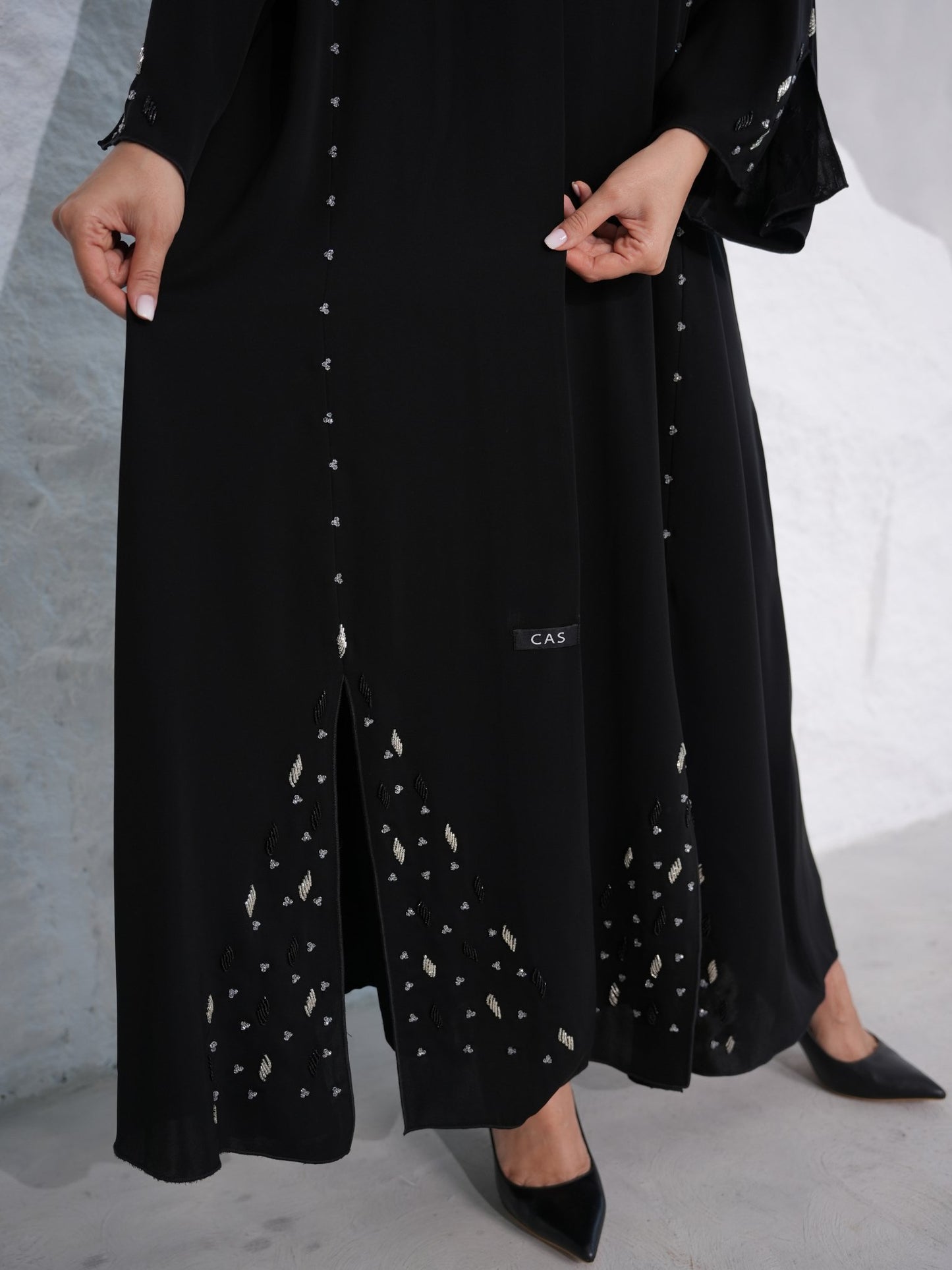 C 0376 Black Abaya