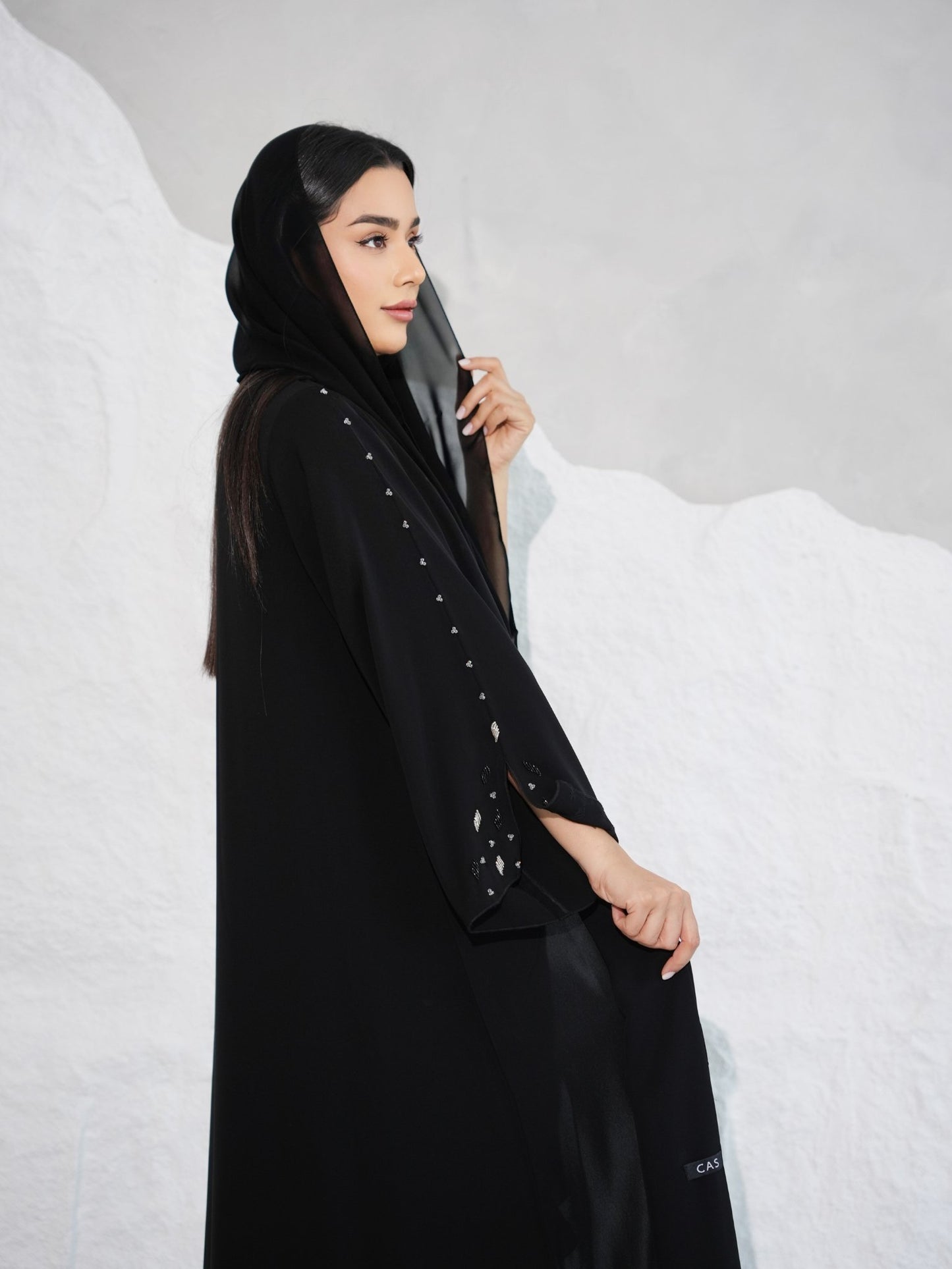 C 0376 Black Abaya