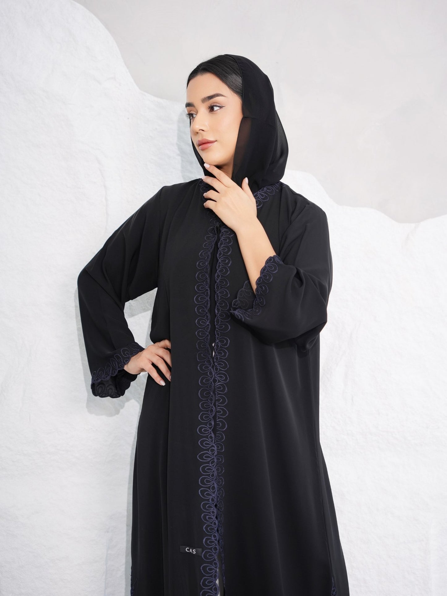 C 0378 Black Abaya