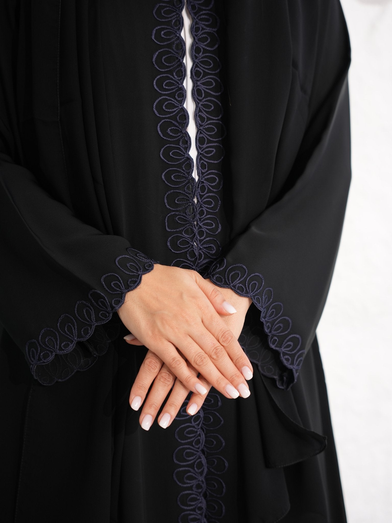 C 0378 Black Abaya