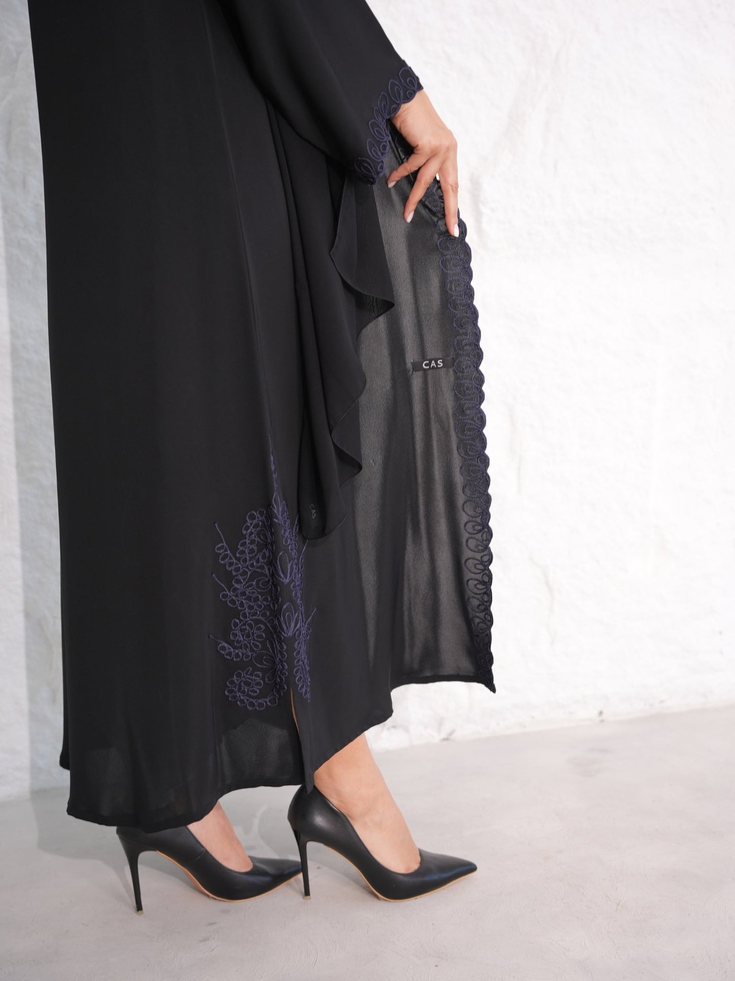 C 0378 Black Abaya